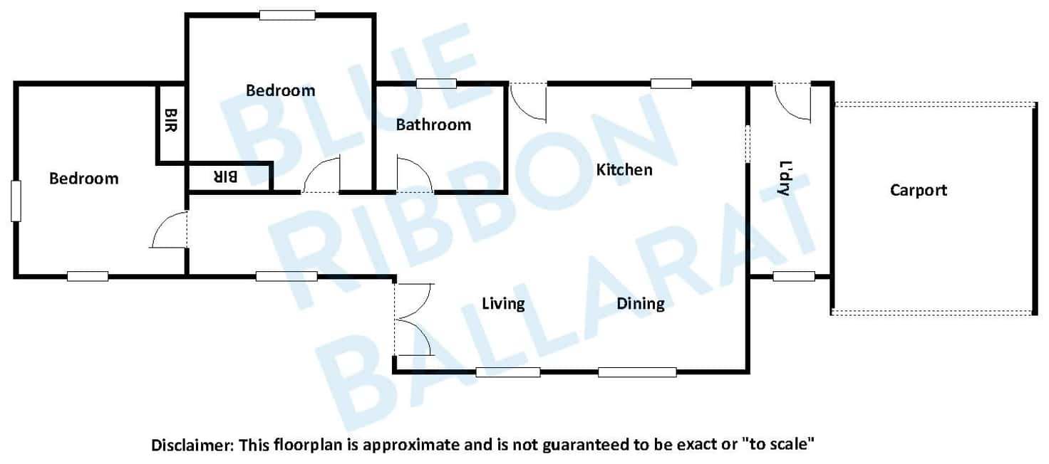 Floorplan of Homely house listing, 218 Dalgleishs Road, Beaufort VIC 3373