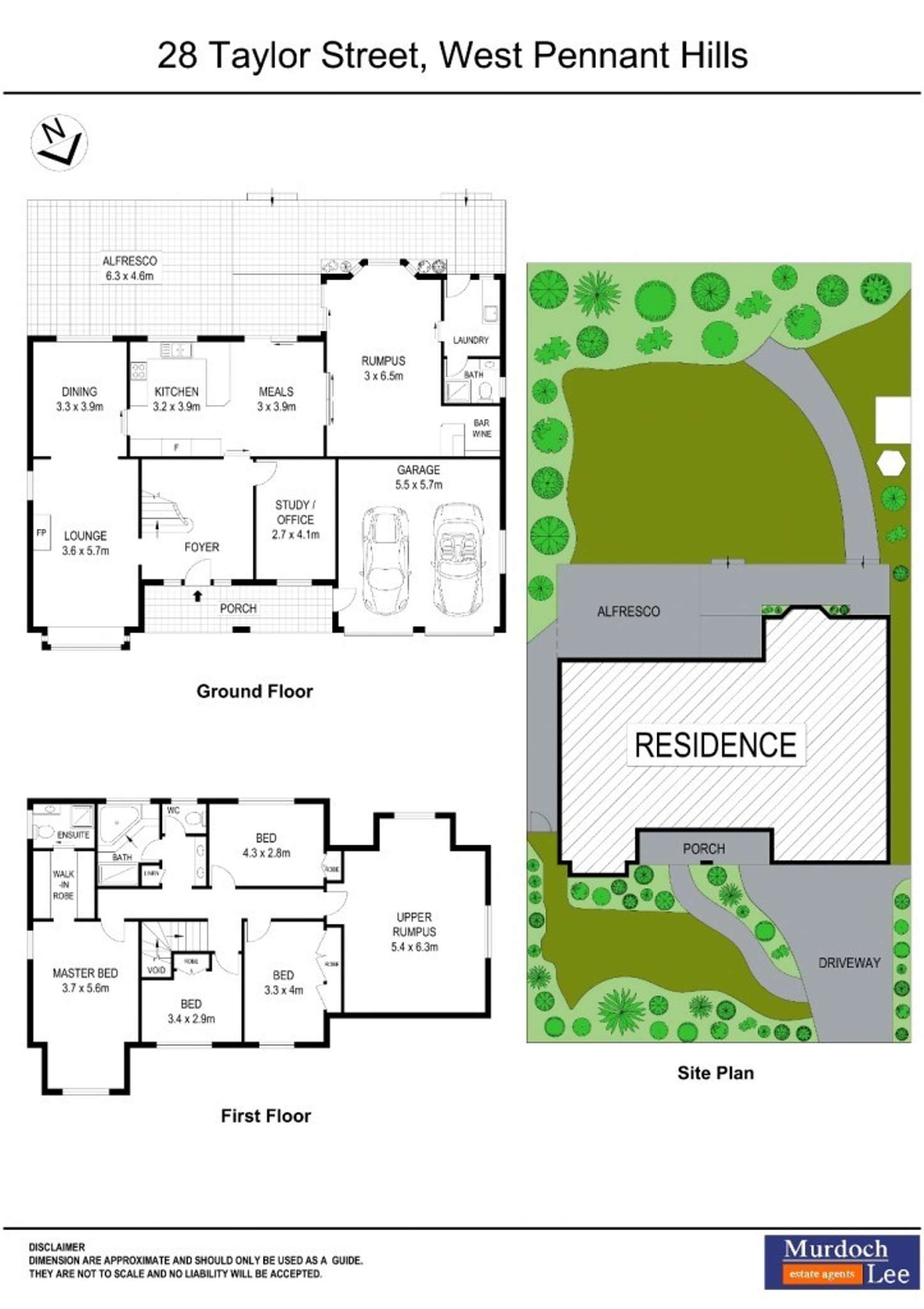 Floorplan of Homely house listing, 28 Taylor Street, West Pennant Hills NSW 2125