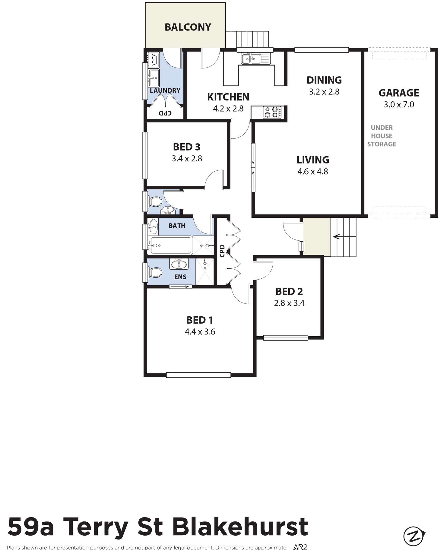 Floorplan of Homely house listing, 59a Terry Street, Blakehurst NSW 2221