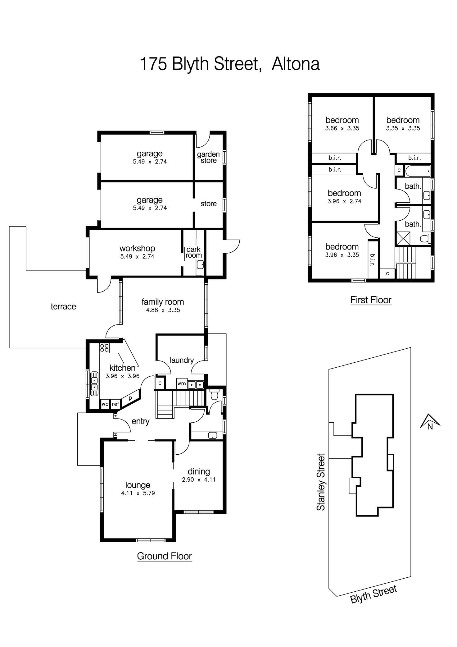 Floorplan of Homely house listing, 175 Blyth Street, Altona VIC 3018