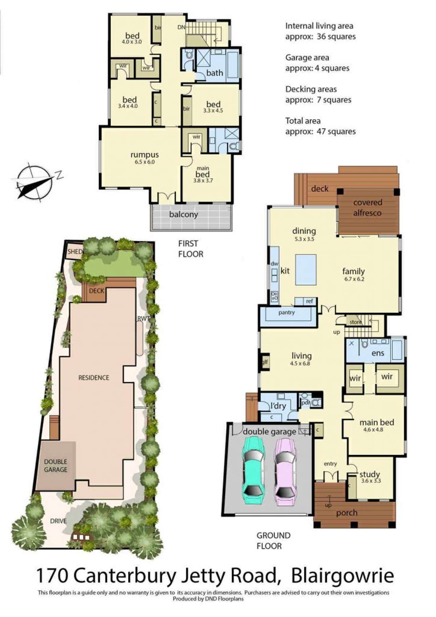 Floorplan of Homely house listing, 170 Canterbury Jetty Road, Blairgowrie VIC 3942