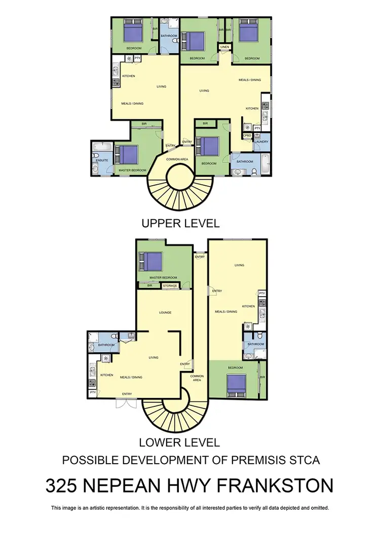 Floorplan of Homely house listing, 51/325 Nepean Highway, Frankston VIC 3199