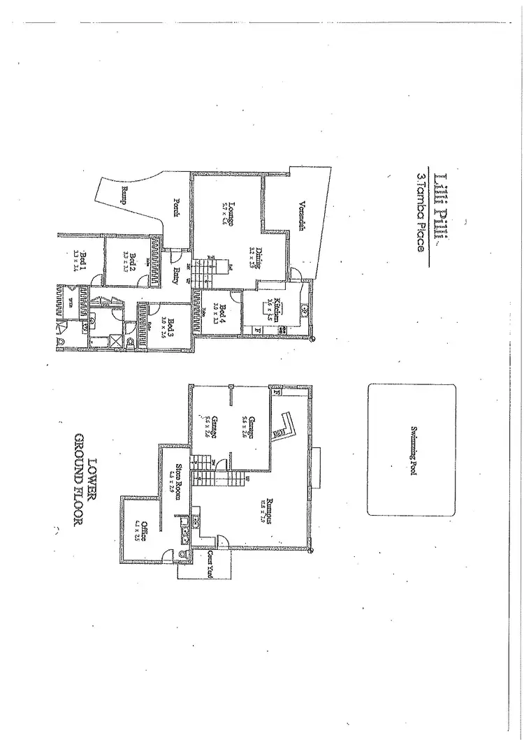 Floorplan of Homely house listing, 3 Tamba Place, Port Hacking NSW 2229