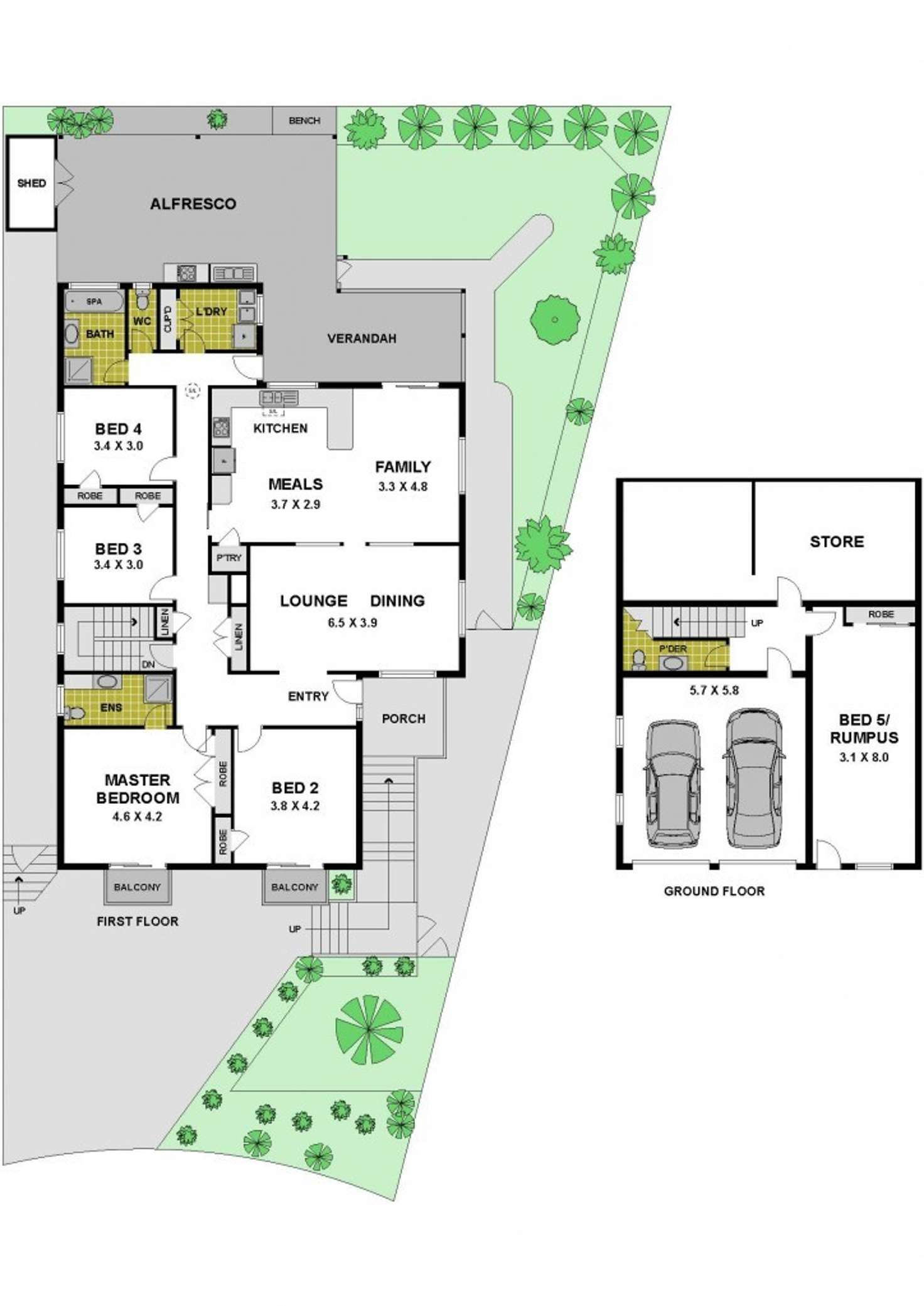 Floorplan of Homely house listing, 17 Ashford Crescent, Westmeadows VIC 3049