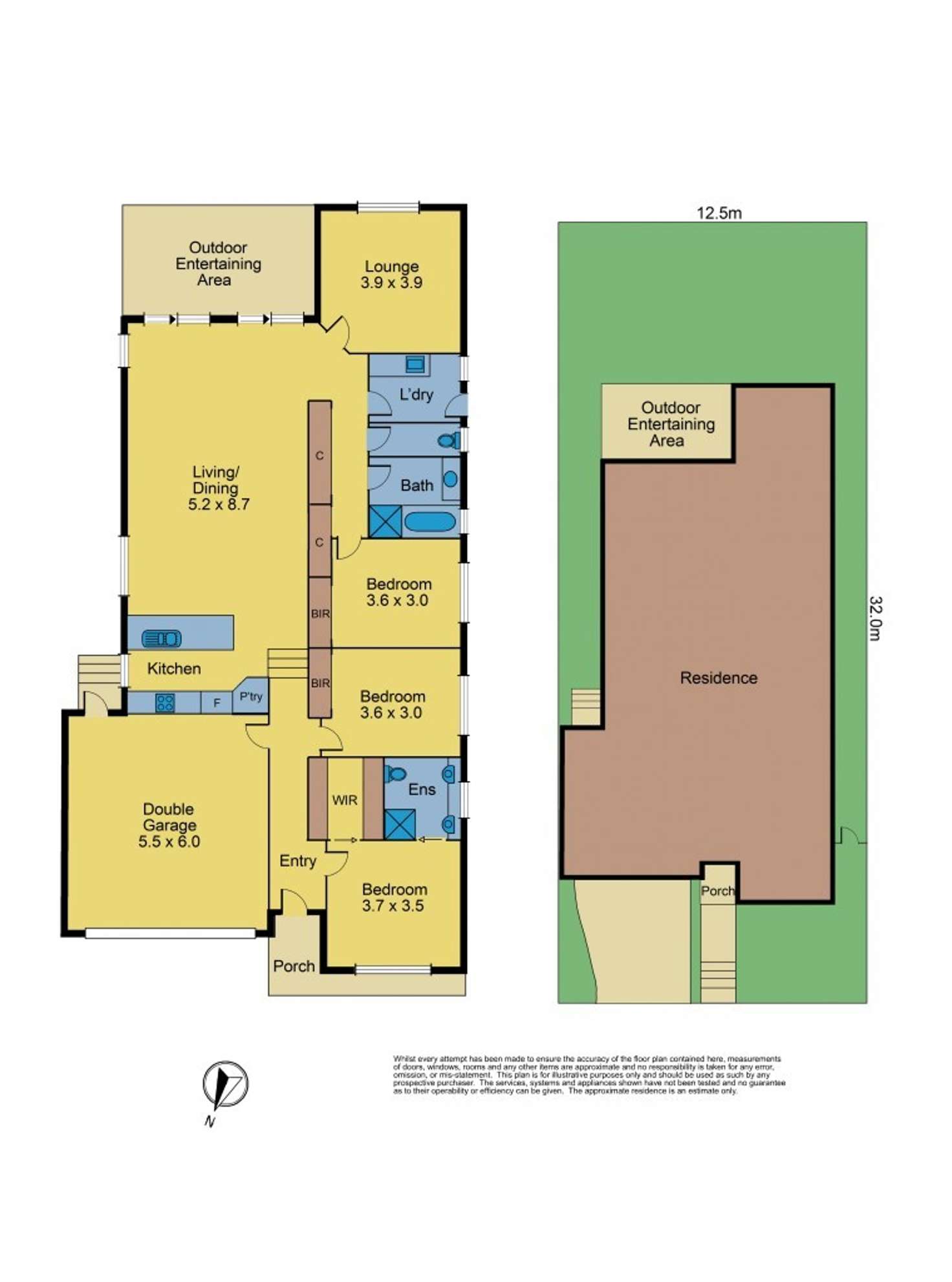 Floorplan of Homely house listing, 34 Merredin Circuit, Doreen VIC 3754