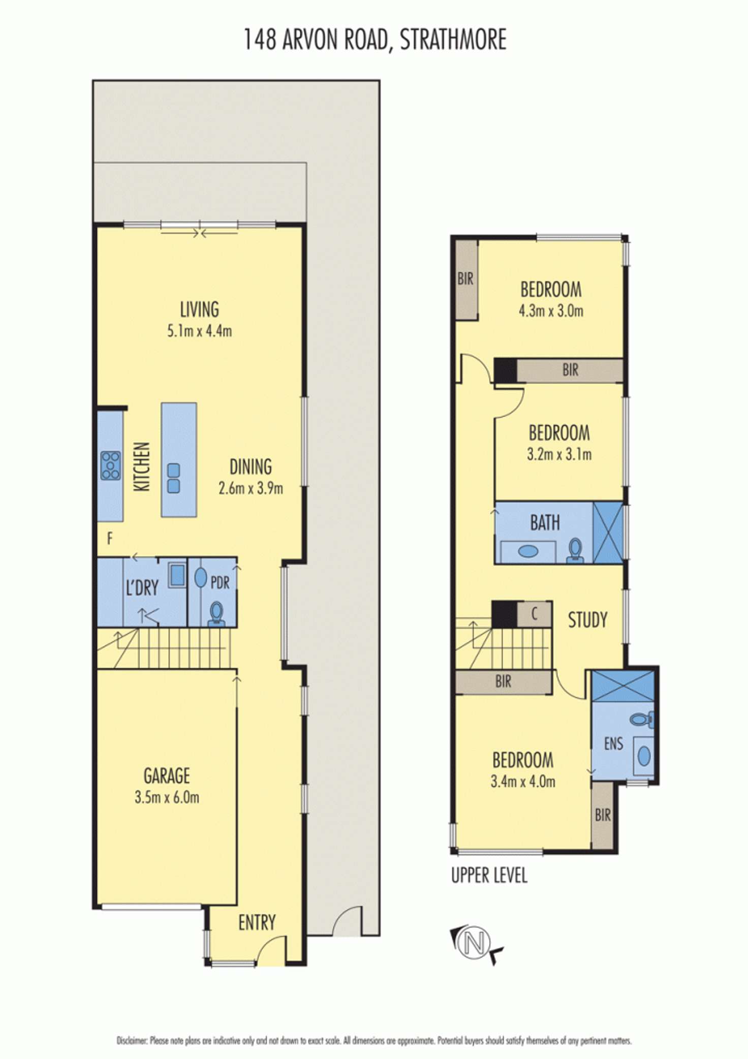 Floorplan of Homely house listing, 148 Arvon Road, Strathmore VIC 3041