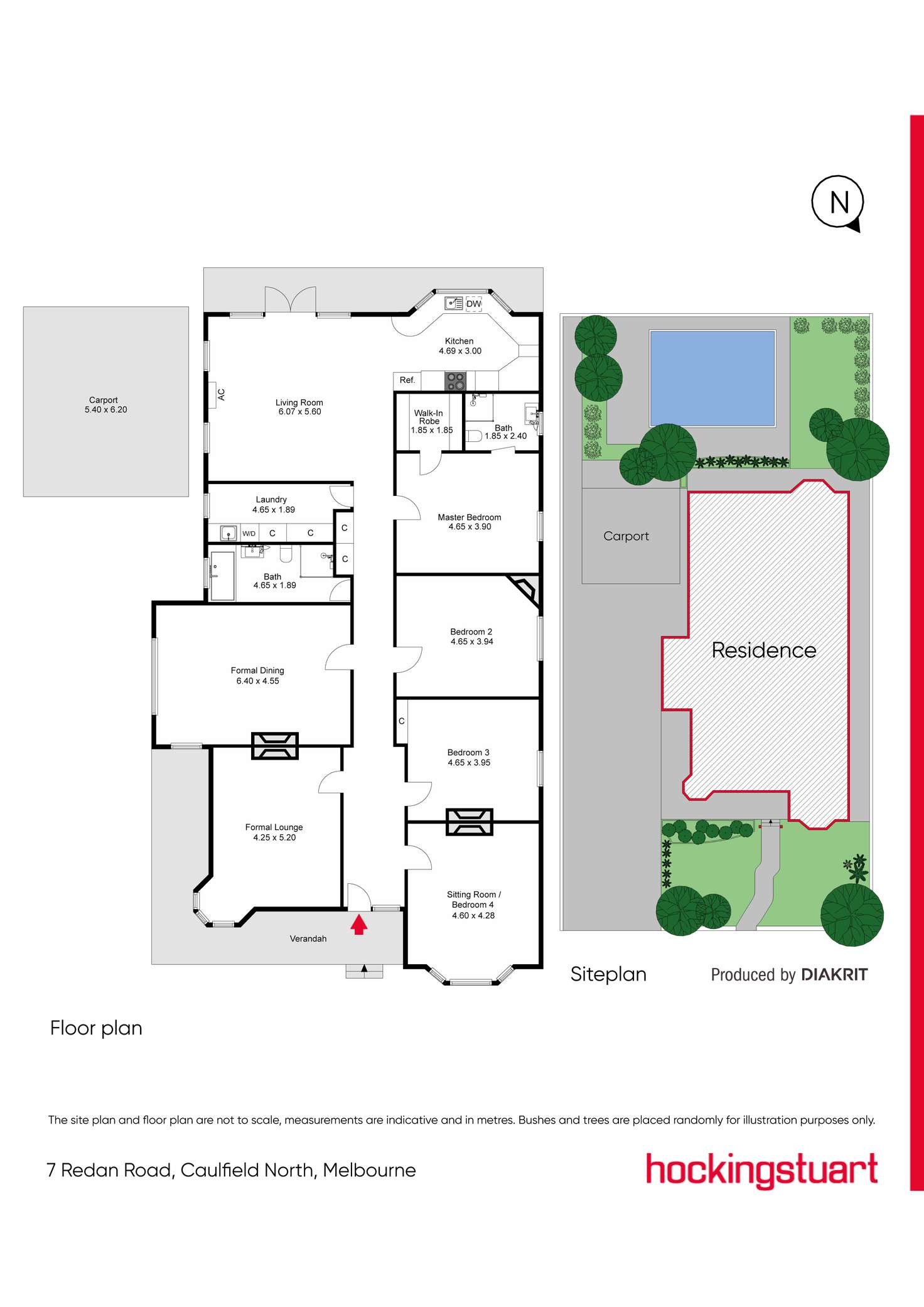 Floorplan of Homely house listing, 7 Redan Road, Caulfield North VIC 3161