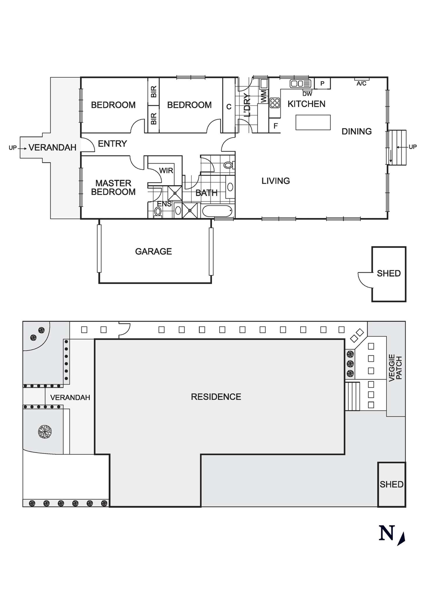 Floorplan of Homely house listing, 10 Faithful Way, Doreen VIC 3754
