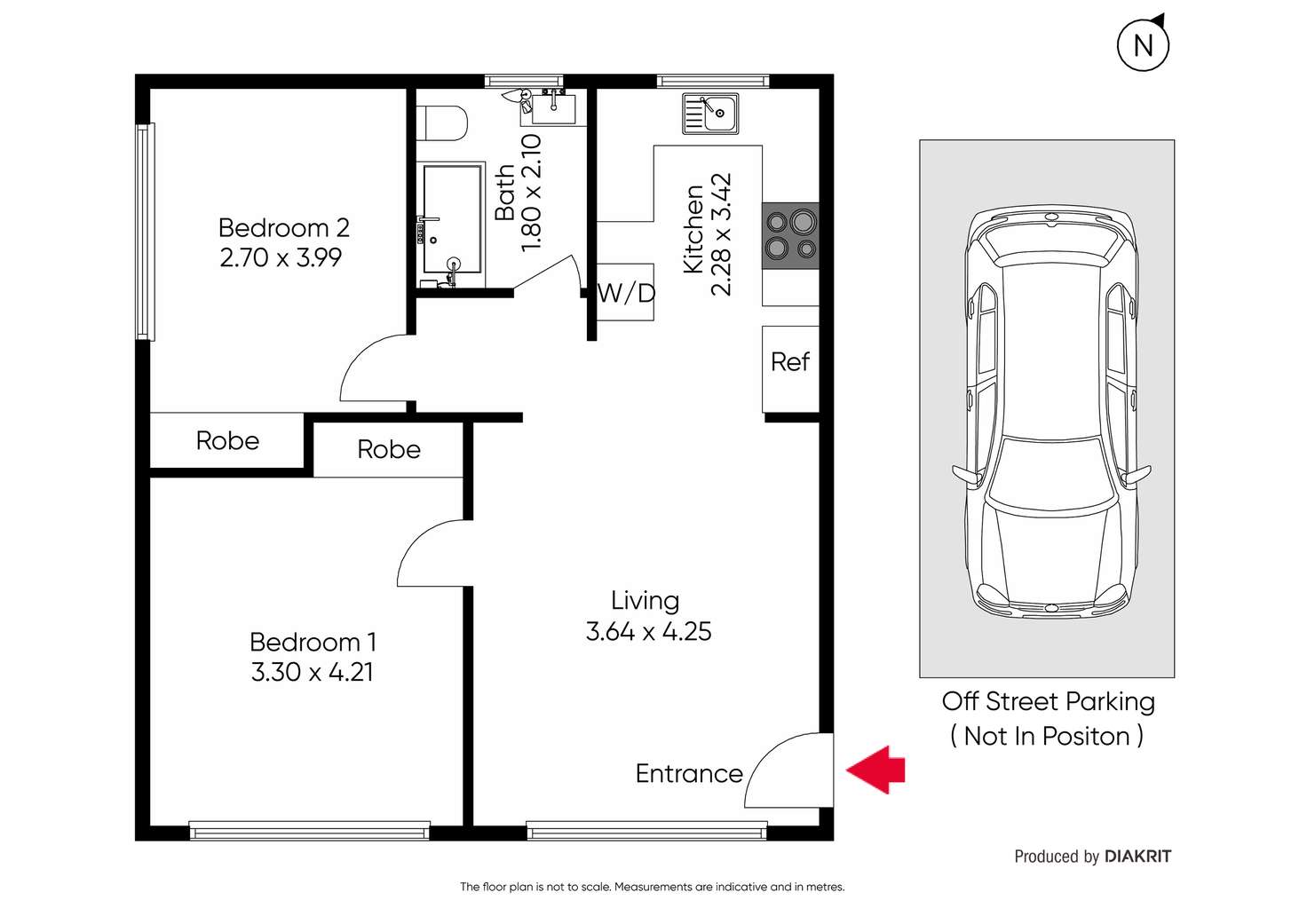 Floorplan of Homely apartment listing, 6/19 Herbert Street, St Kilda VIC 3182