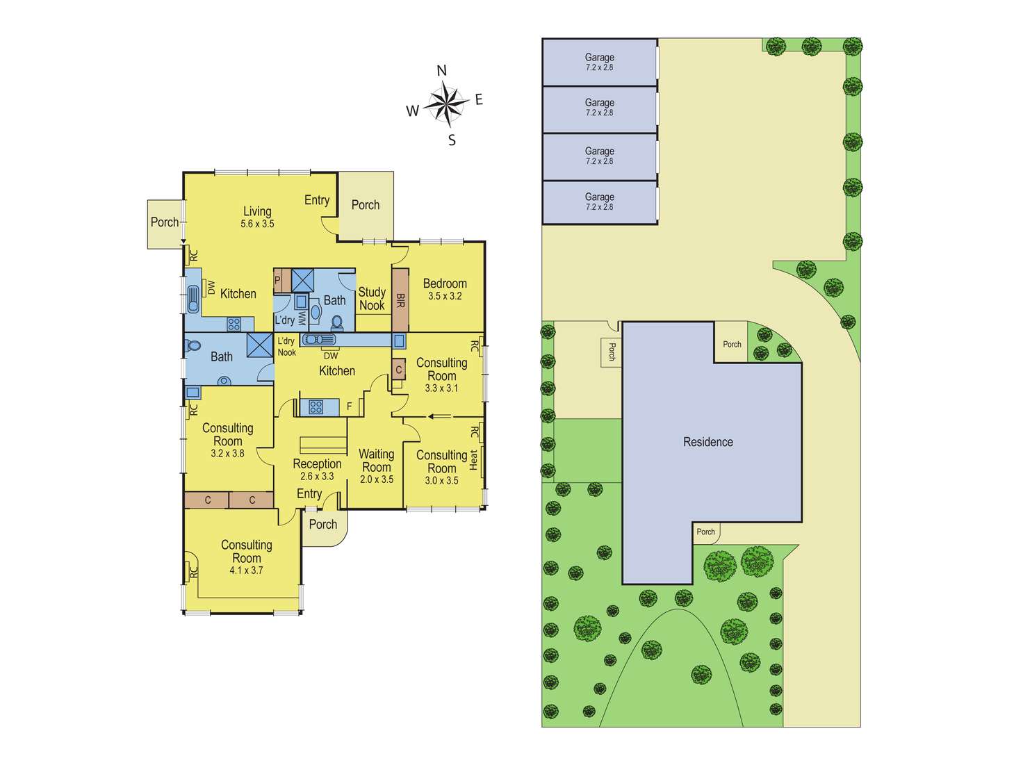 Floorplan of Homely house listing, 92 Roslyn Road, Belmont VIC 3216
