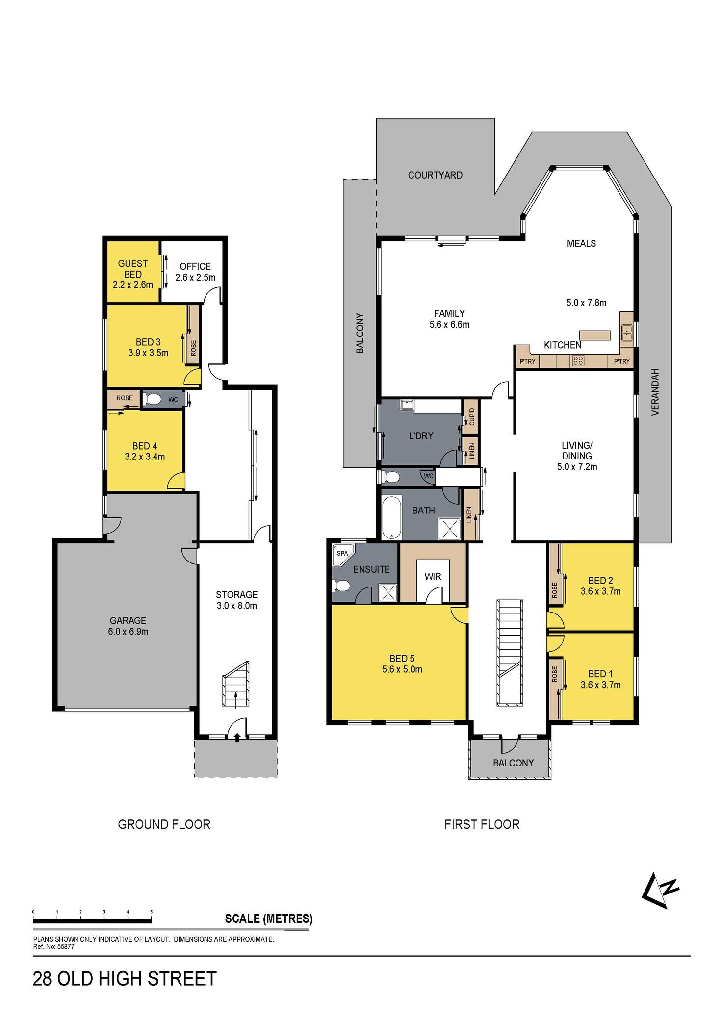 Floorplan of Homely house listing, 28 Old High Street, Bendigo VIC 3550