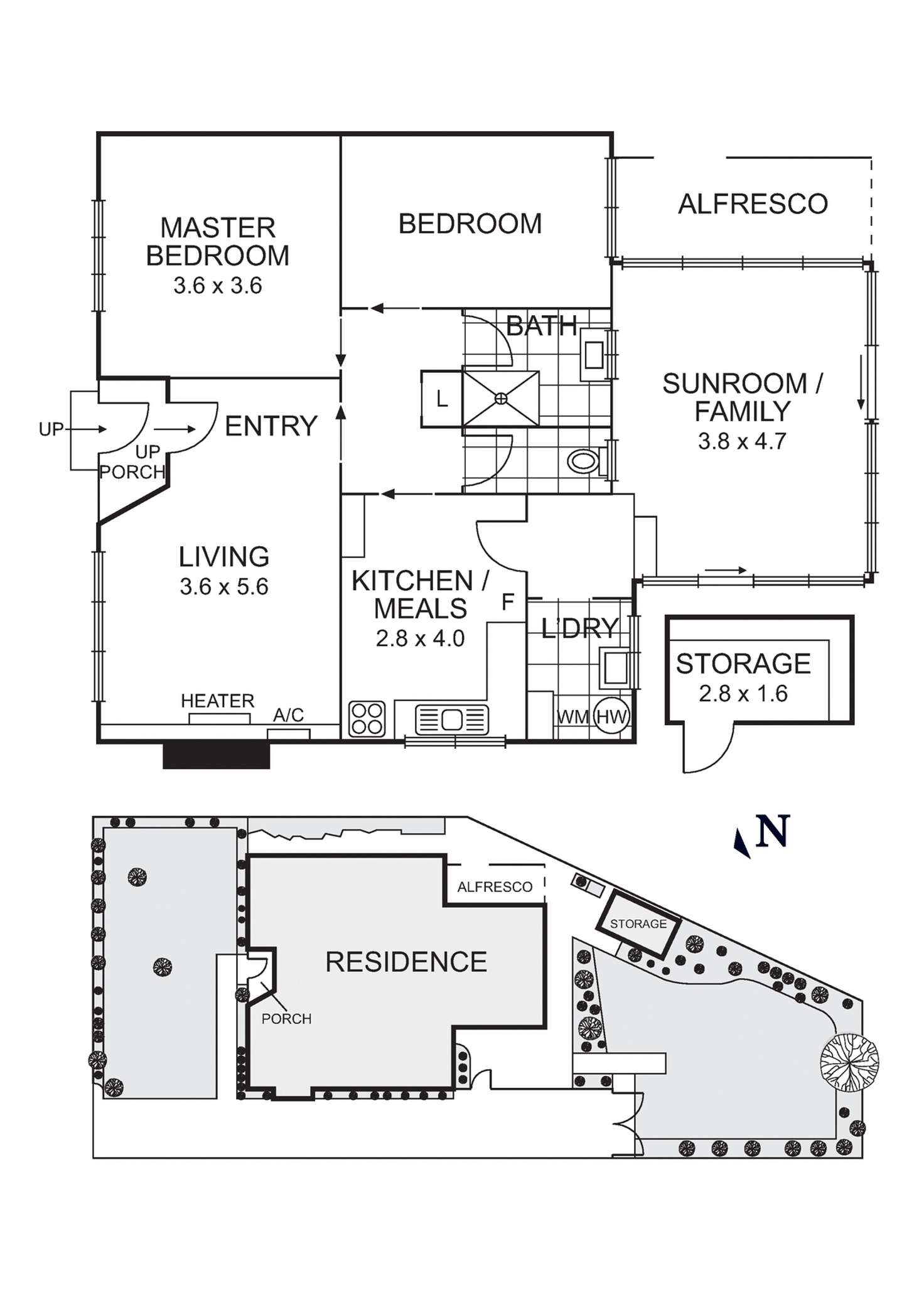 Floorplan of Homely house listing, 33 Morobe Street, Heidelberg West VIC 3081