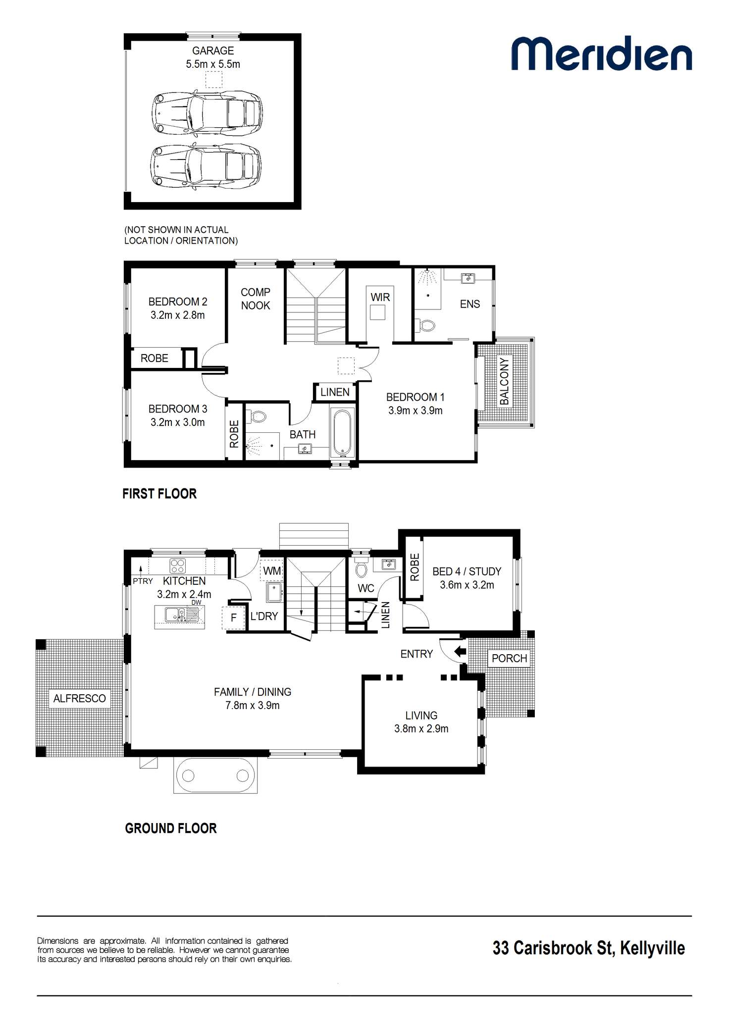 Floorplan of Homely house listing, 33 Carisbrook St, Kellyville NSW 2155