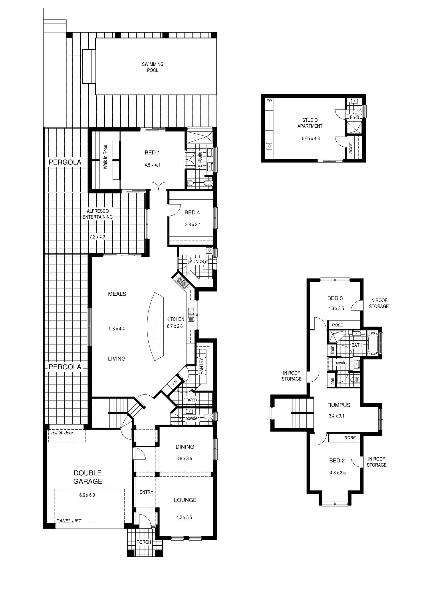 Floorplan of Homely house listing, 14B Hilltop Avenue, Felixstow SA 5070
