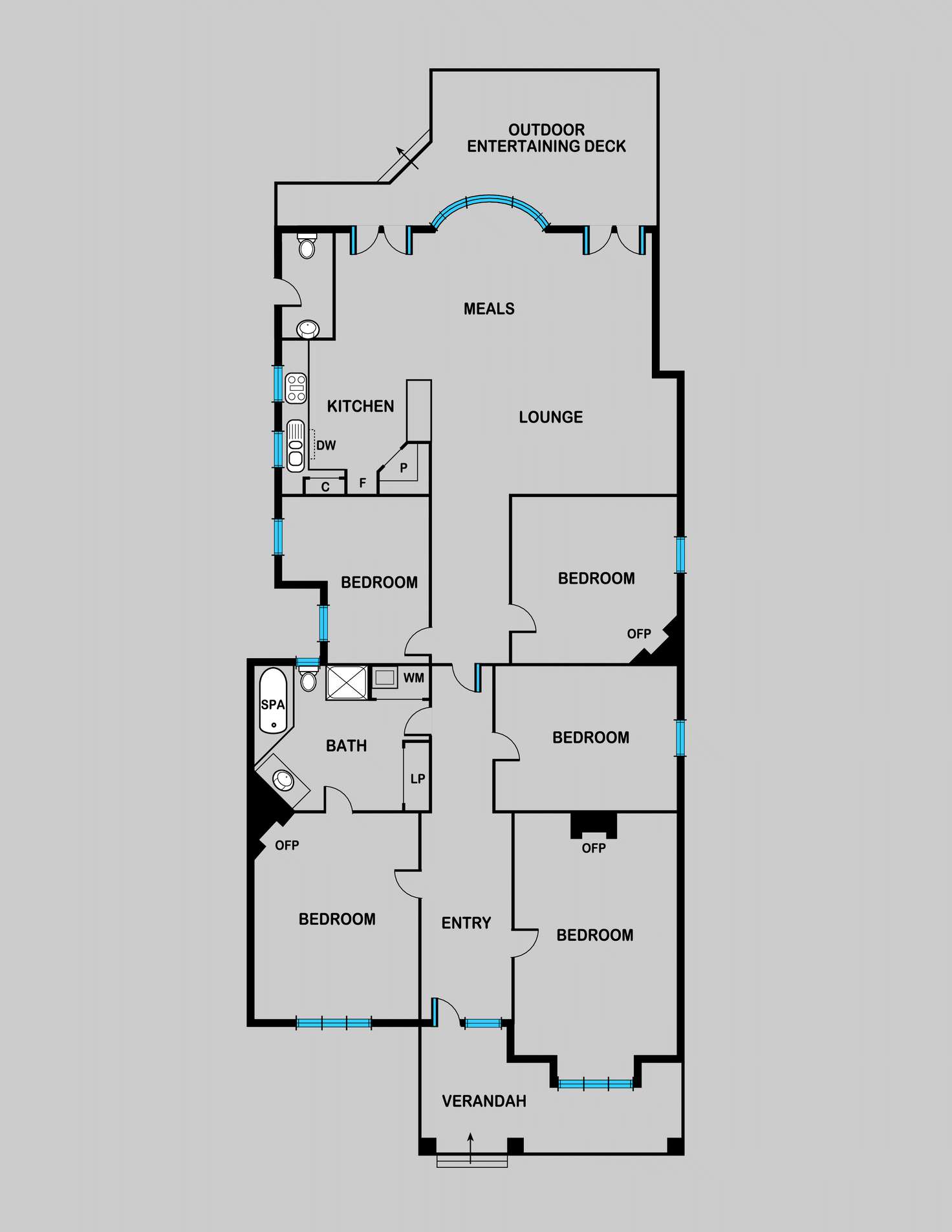 Floorplan of Homely house listing, 13 East Street South, Bakery Hill VIC 3350