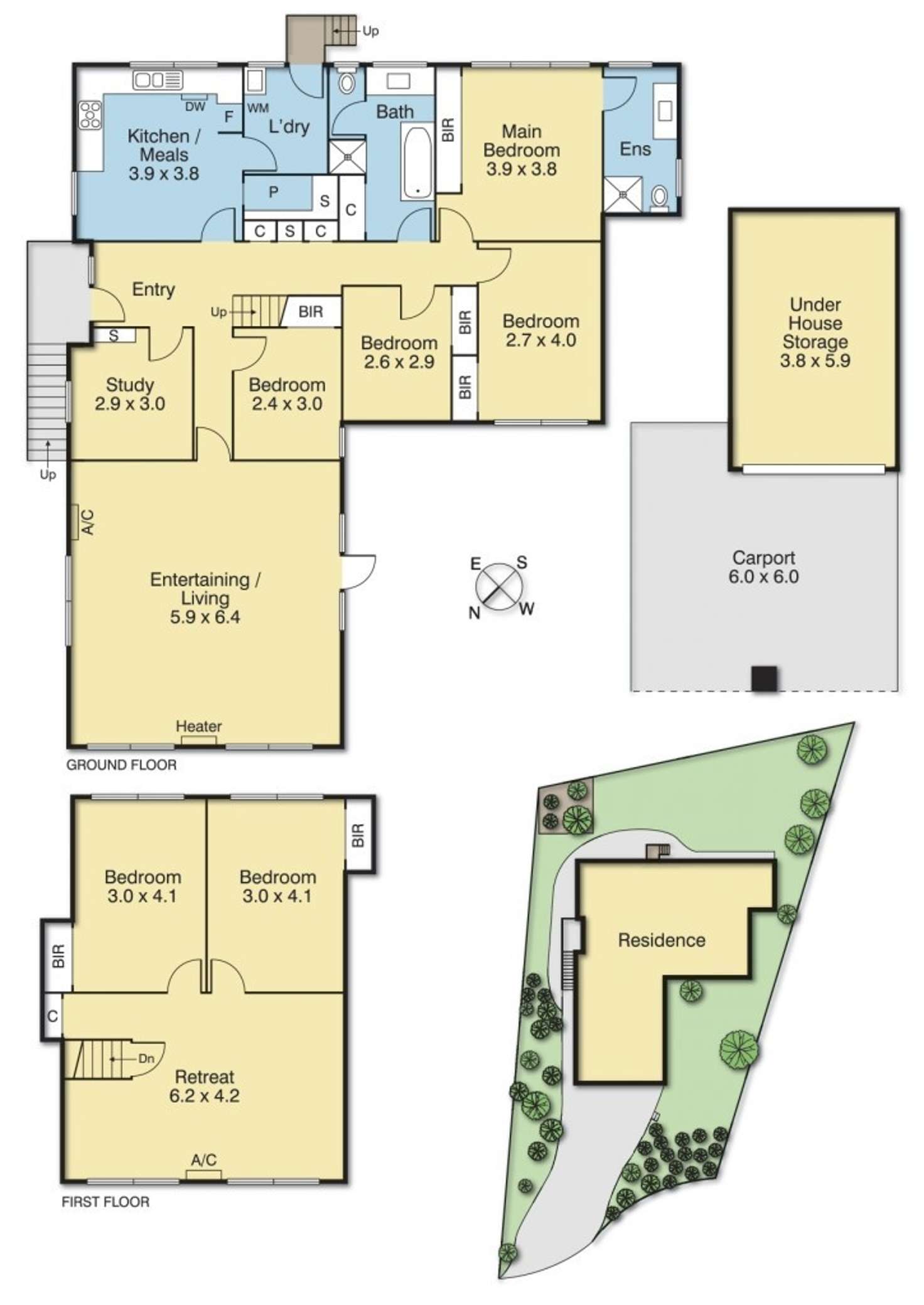 Floorplan of Homely house listing, 32 Jenner Street, Blackburn South VIC 3130