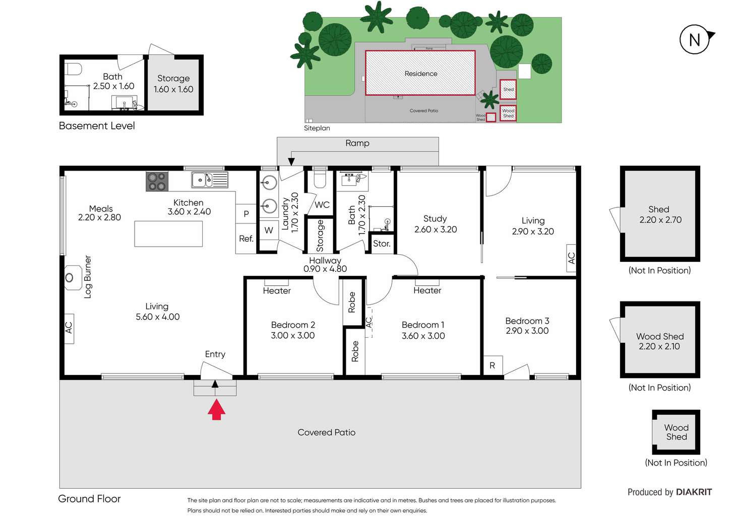Floorplan of Homely house listing, 2 Burdoo Street, Rye VIC 3941
