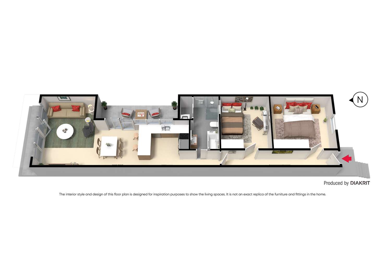 Floorplan of Homely house listing, 21 Kelso Street, Richmond VIC 3121