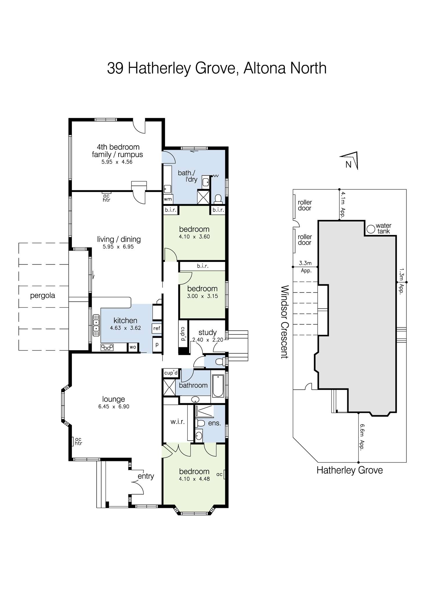 Floorplan of Homely house listing, 39 Hatherley Grove, Altona North VIC 3025