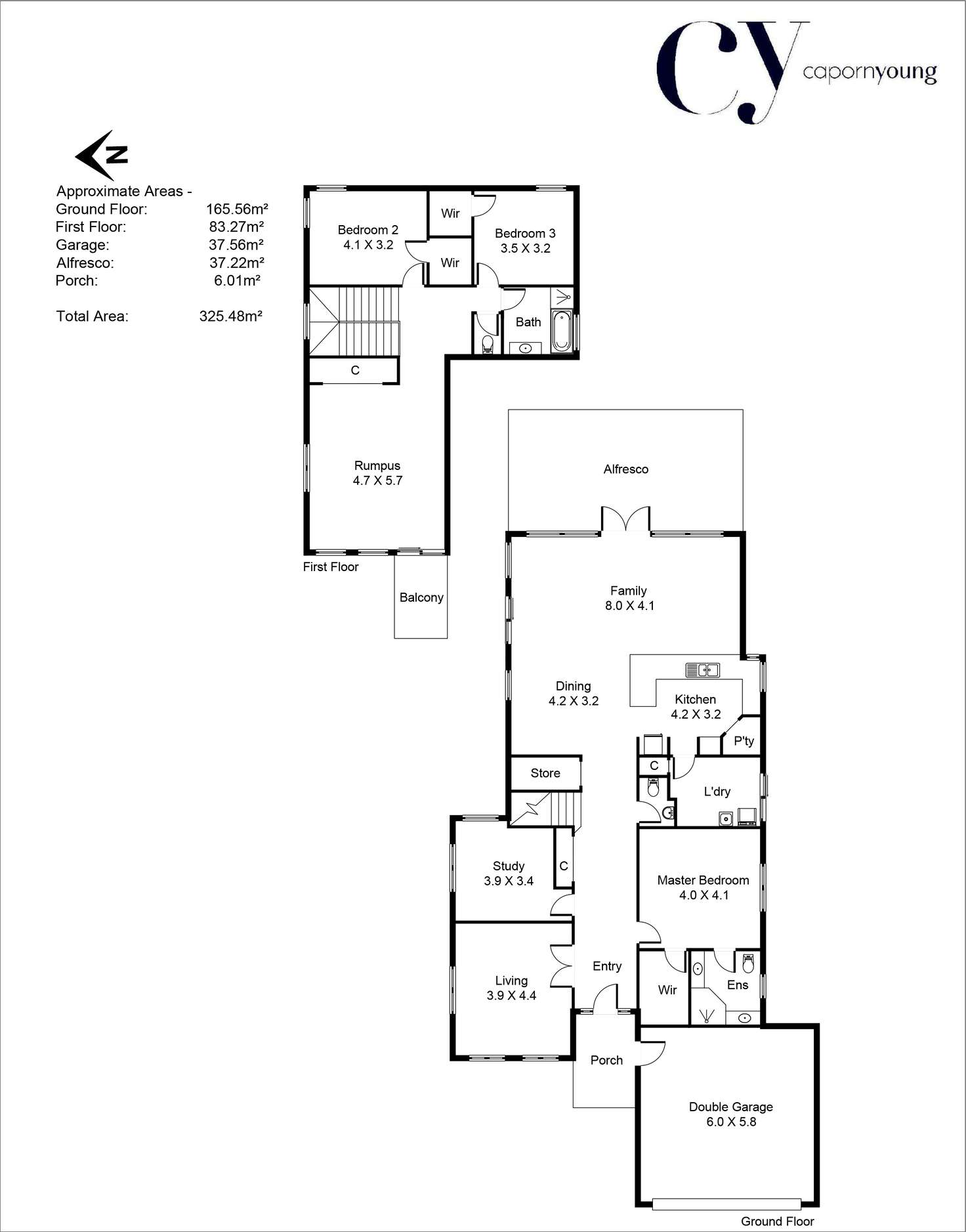 Floorplan of Homely house listing, 33 Strickland Road, Ardross WA 6153