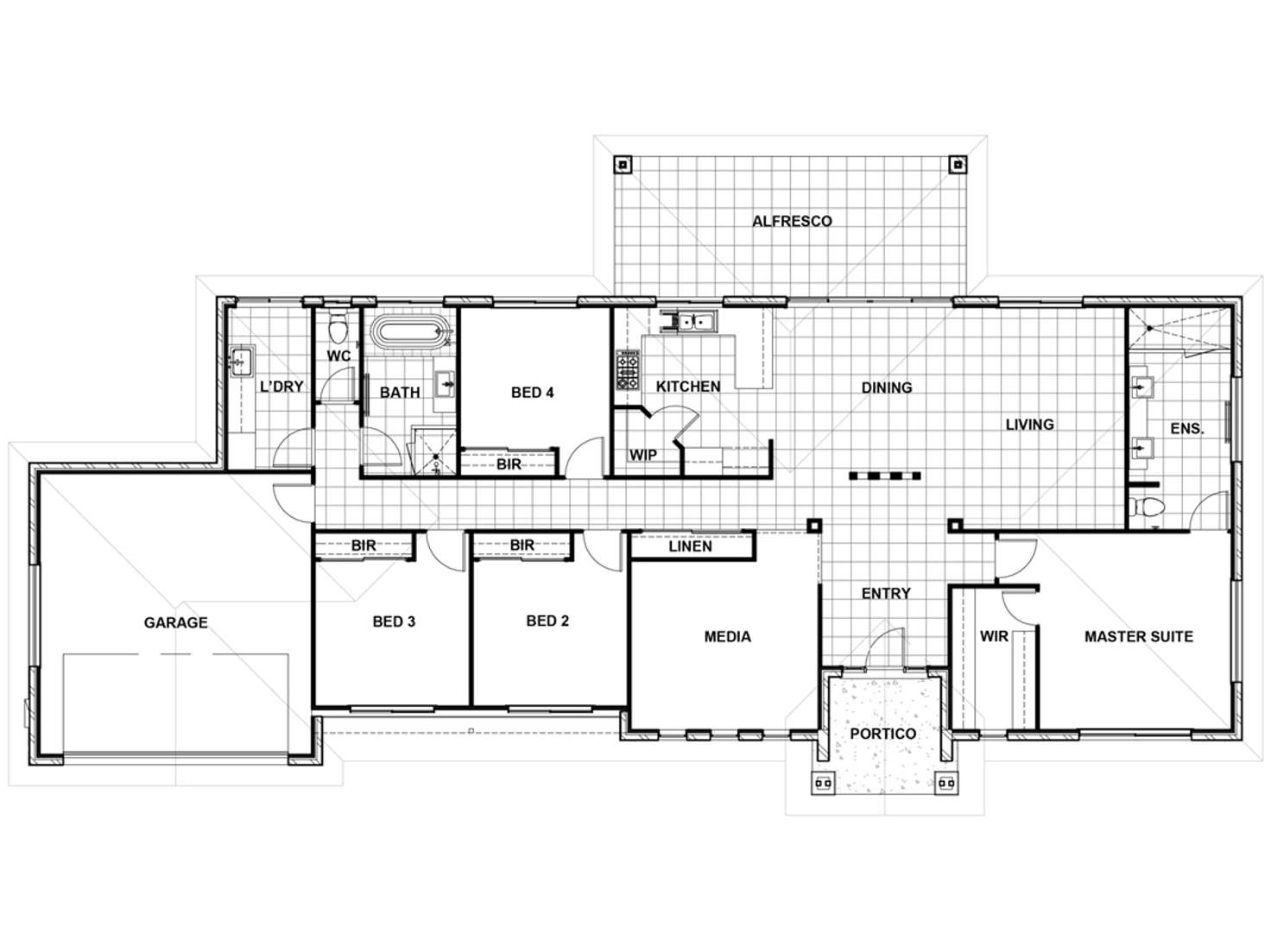 Floorplan of Homely house listing, Address available on request