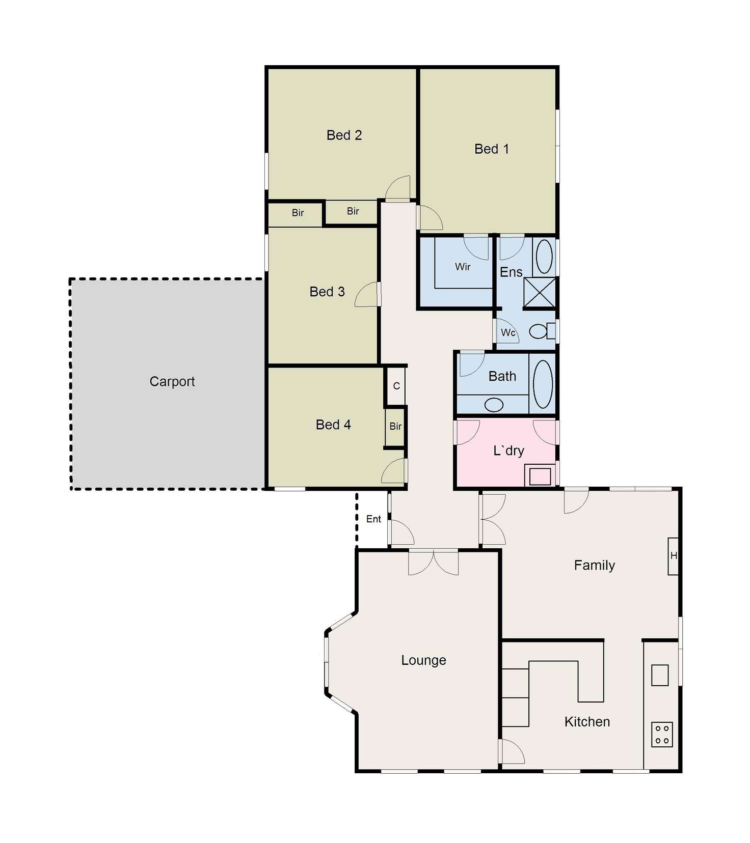 Floorplan of Homely house listing, 25 Mimosa Avenue, Alfredton VIC 3350