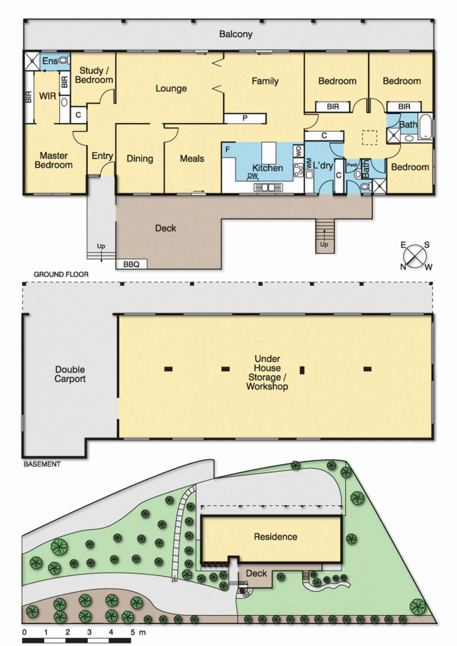 Floorplan of Homely house listing, 46 Adam Crescent, Montmorency VIC 3094