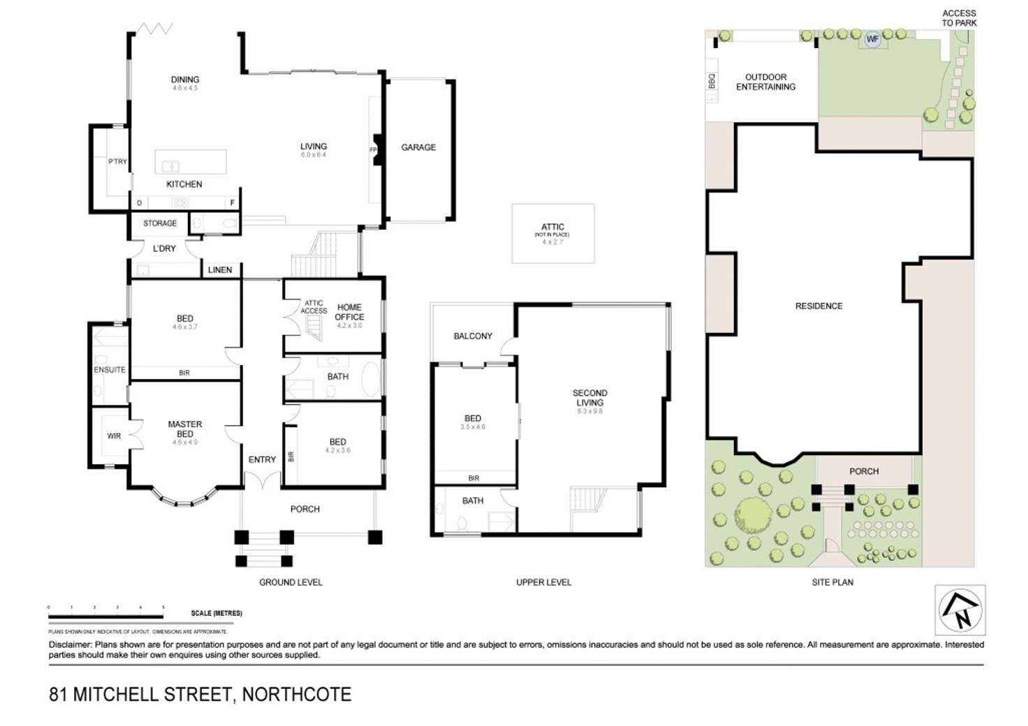 Floorplan of Homely house listing, 81 Mitchell Street, Northcote VIC 3070