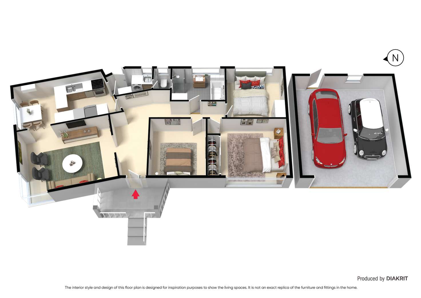 Floorplan of Homely house listing, 35 Angelique Grove, Albanvale VIC 3021