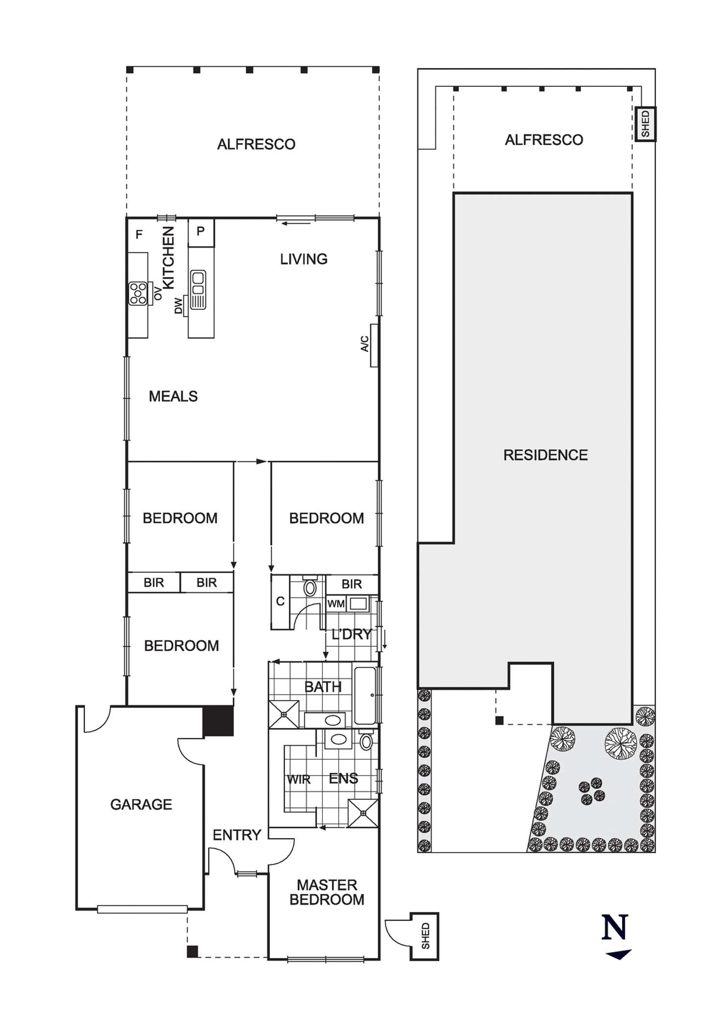 Floorplan of Homely house listing, 16 Tekin Terrace, Doreen VIC 3754