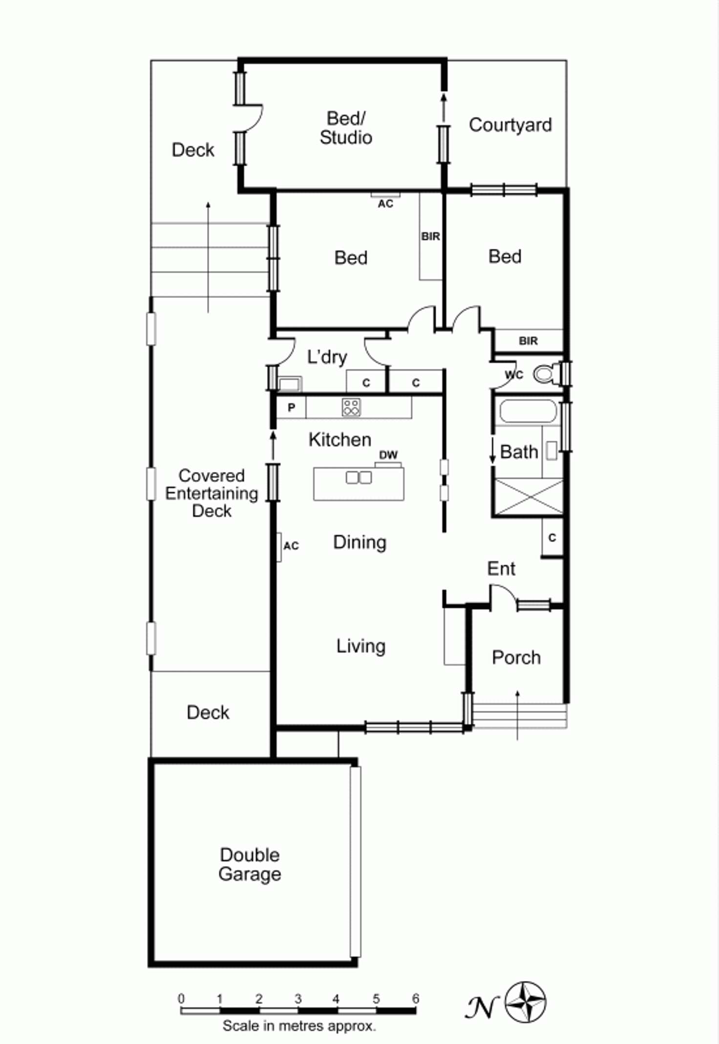Floorplan of Homely unit listing, 5/13 Park Avenue, Glen Huntly VIC 3163