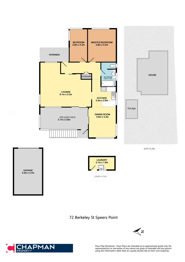 Floorplan of Homely house listing, 72 Berkeley Street, Speers Point NSW 2284