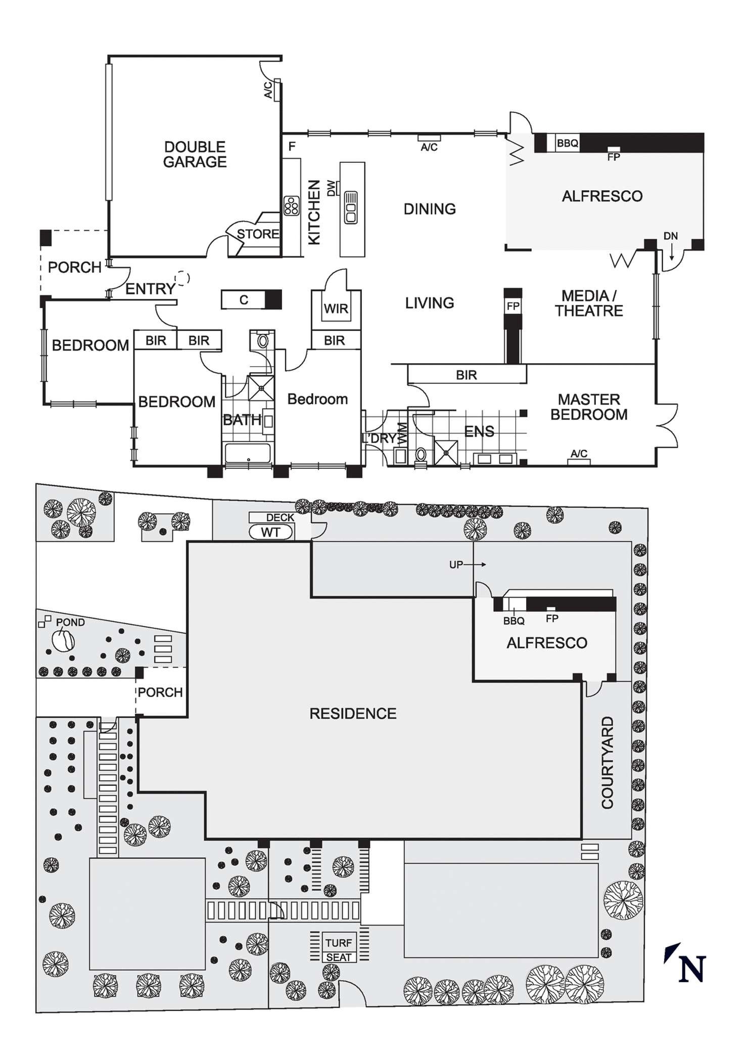Floorplan of Homely house listing, 151 Hazel Glen Drive, Doreen VIC 3754