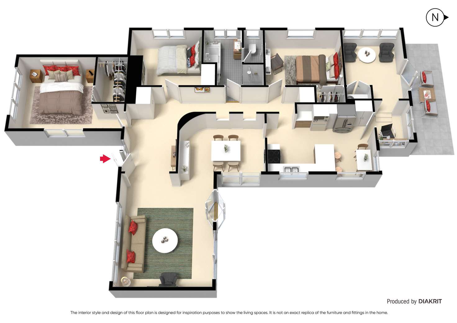 Floorplan of Homely house listing, 19 Birdwood Street, Frankston VIC 3199