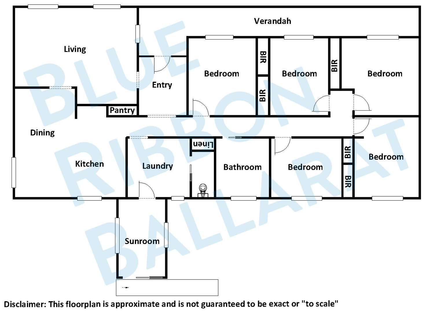 Floorplan of Homely house listing, 28 Smeaton Road, Clunes VIC 3370