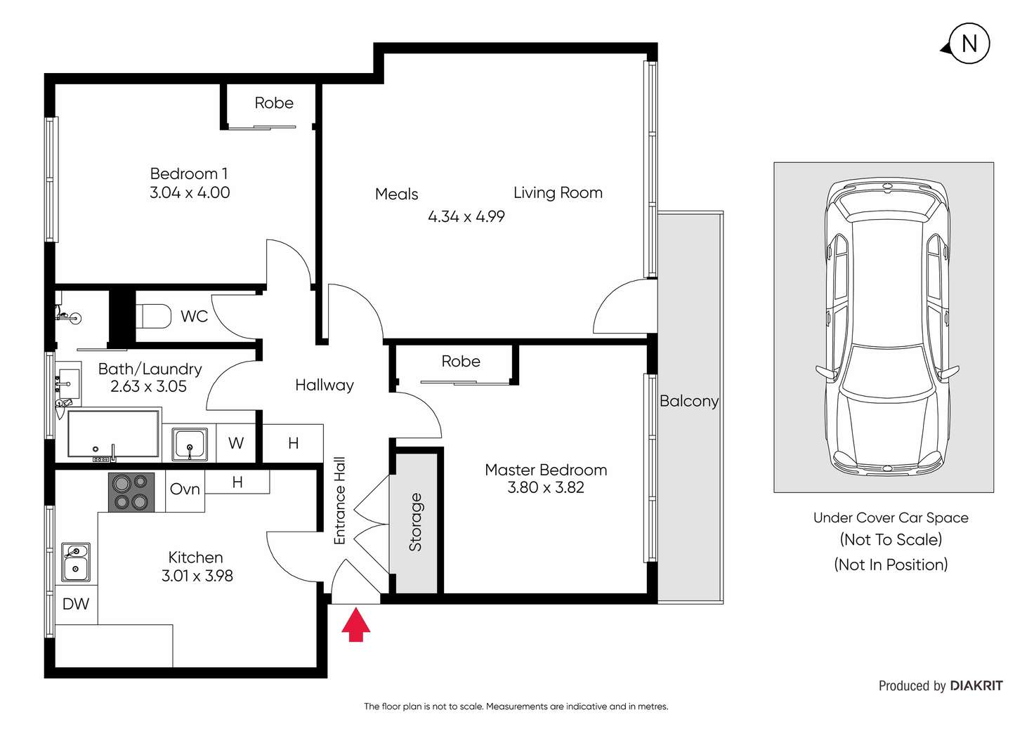 Floorplan of Homely apartment listing, 6/56 Sutherland Road, Armadale VIC 3143