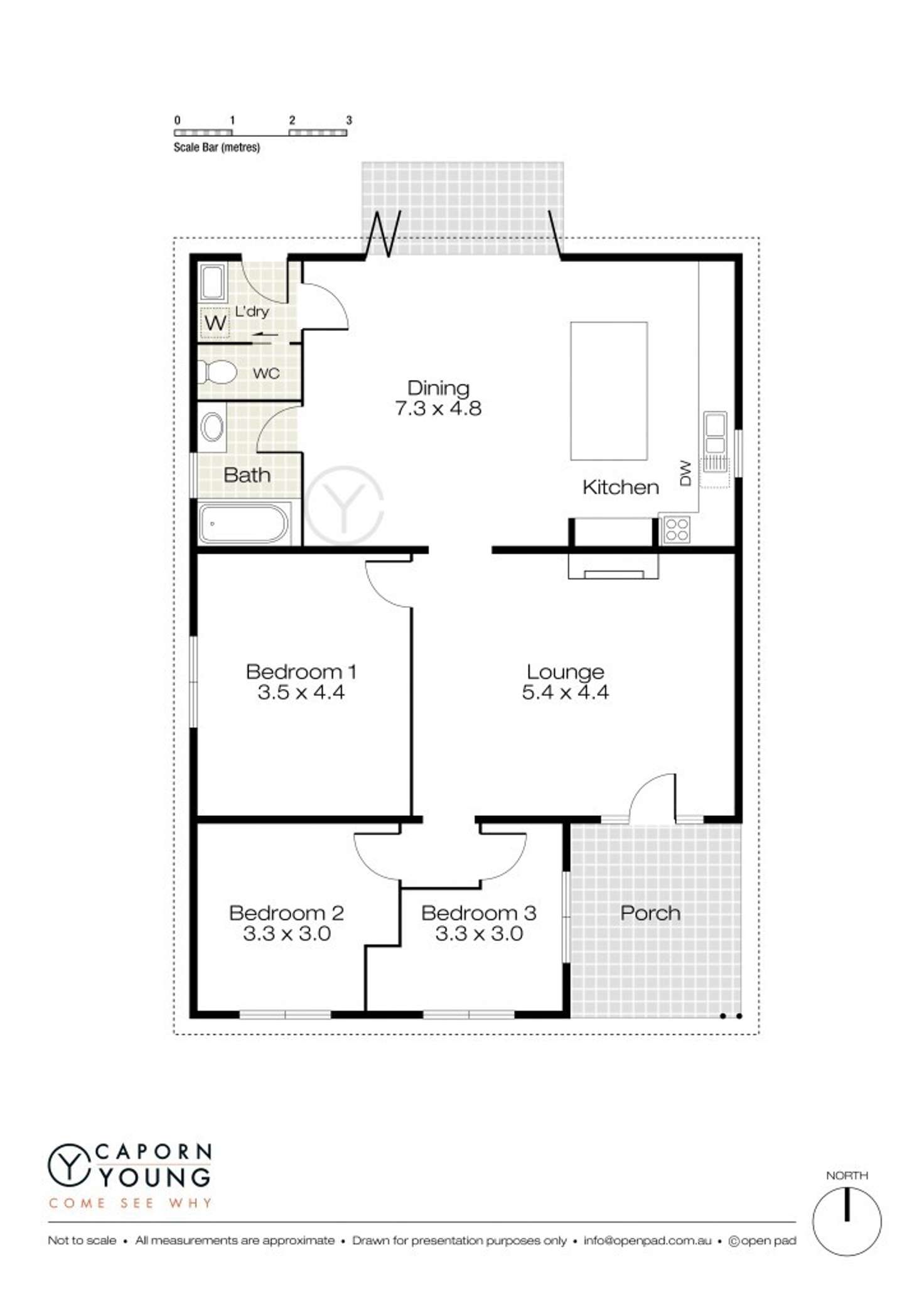Floorplan of Homely house listing, 304 Onslow Road, Shenton Park WA 6008