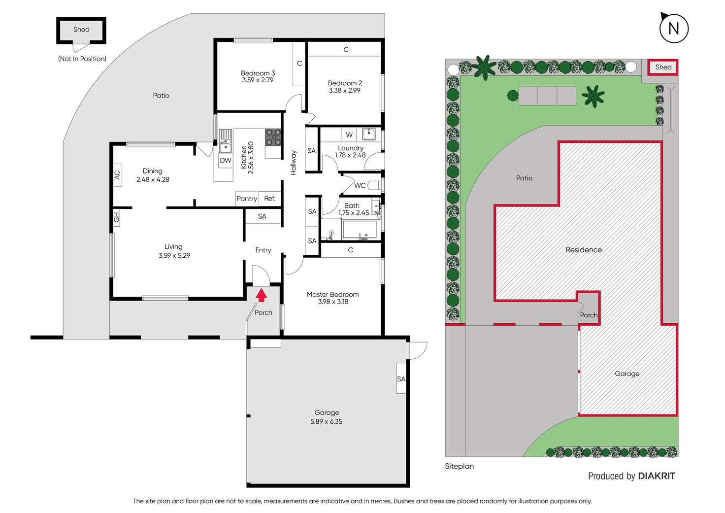 Floorplan of Homely unit listing, 2/49 Fowler Street, Bonbeach VIC 3196