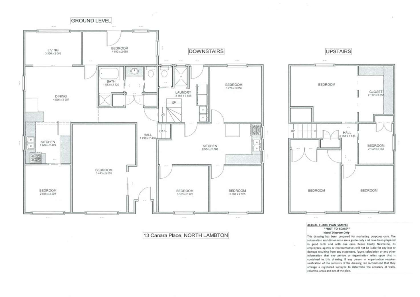 Floorplan of Homely house listing, 13 Canara Place, North Lambton NSW 2299