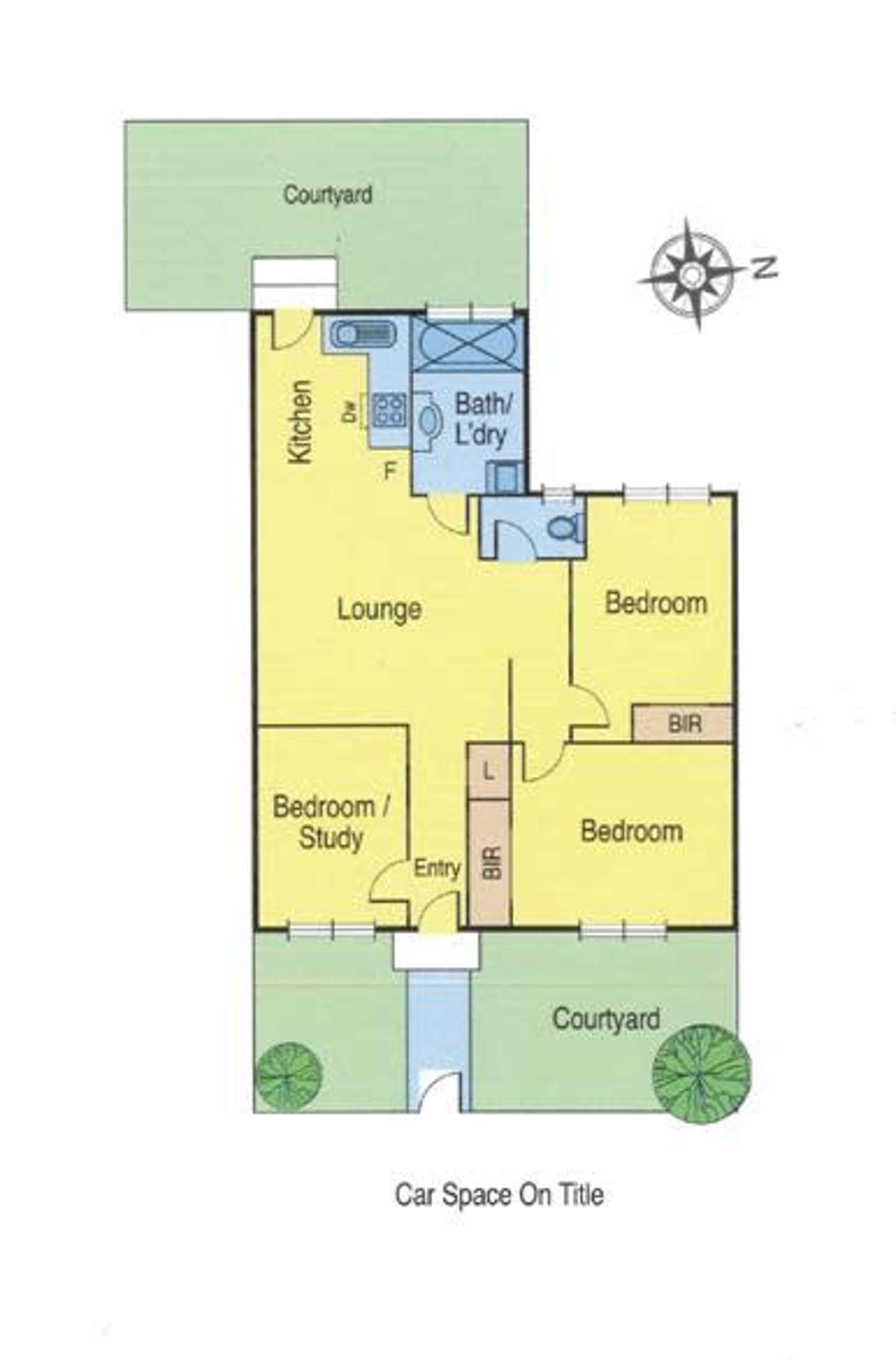 Floorplan of Homely unit listing, 2/8 Chauvel Street, Bentleigh East VIC 3165