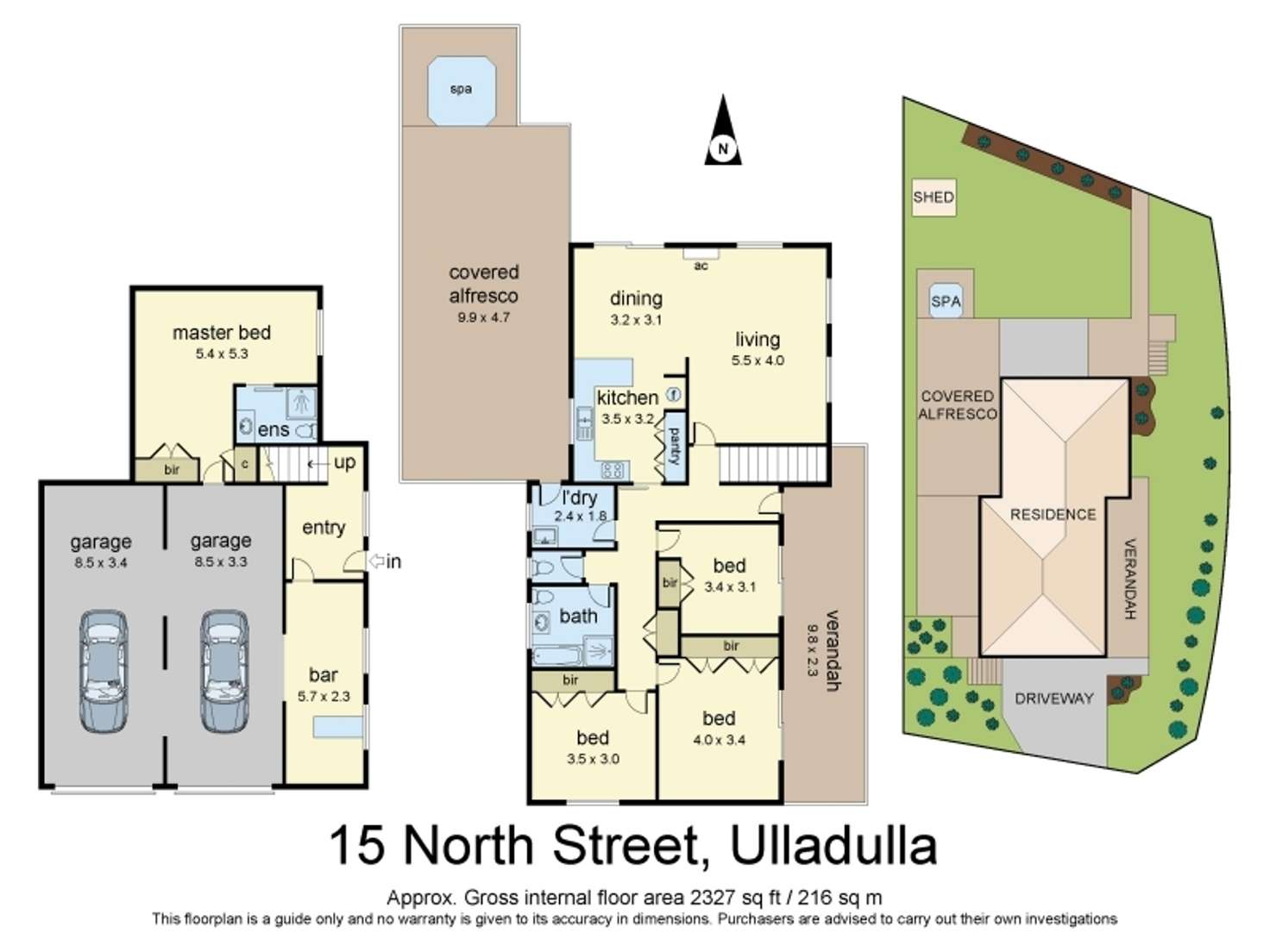 Floorplan of Homely house listing, 15 North Street, Ulladulla NSW 2539