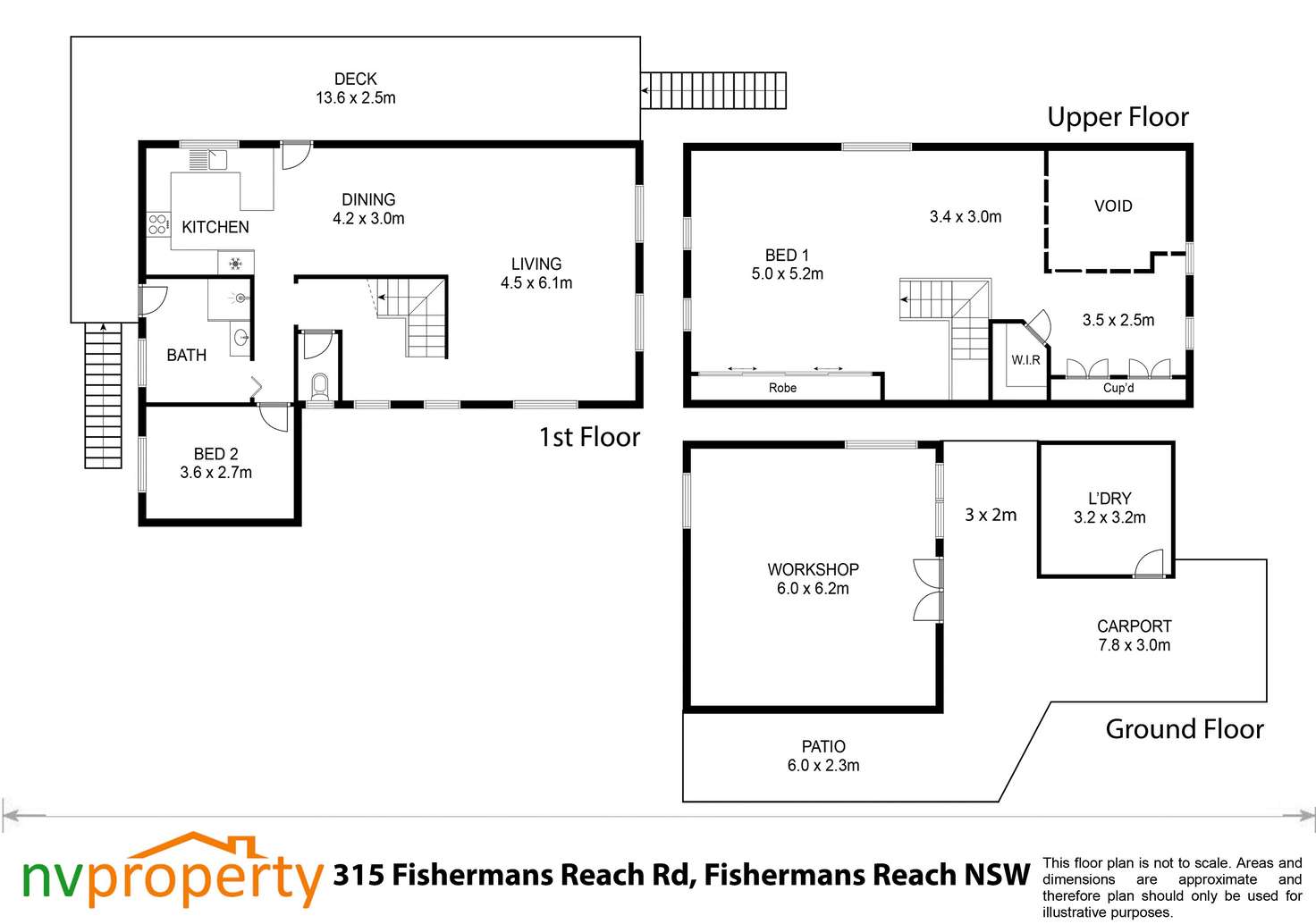 Floorplan of Homely ruralOther listing, 315 Fishermans Reach Road, Fishermans Reach NSW 2441