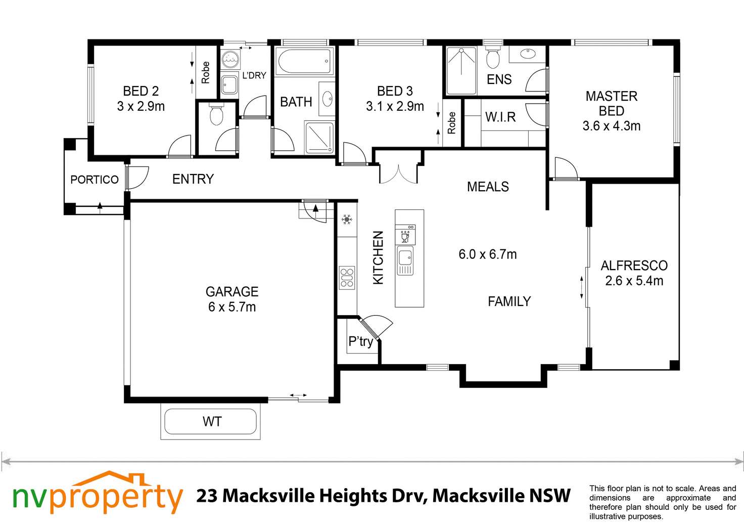 Floorplan of Homely house listing, 23 Macksville  Heights, Macksville NSW 2447