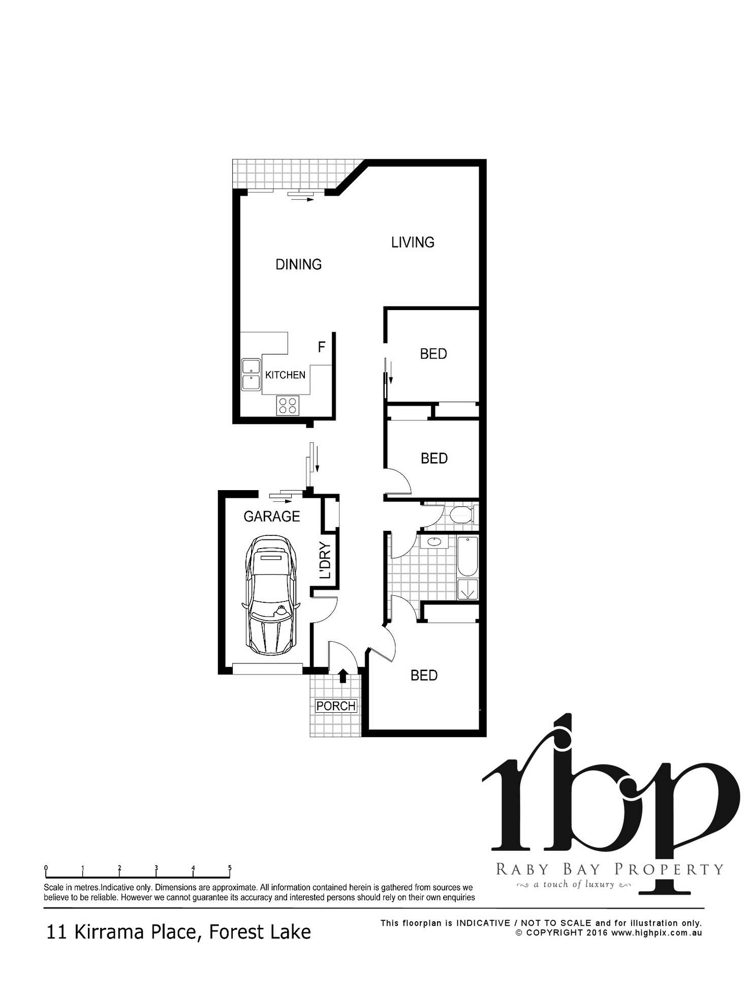 Floorplan of Homely house listing, 11 Kirrama Place, Forest Lake QLD 4078