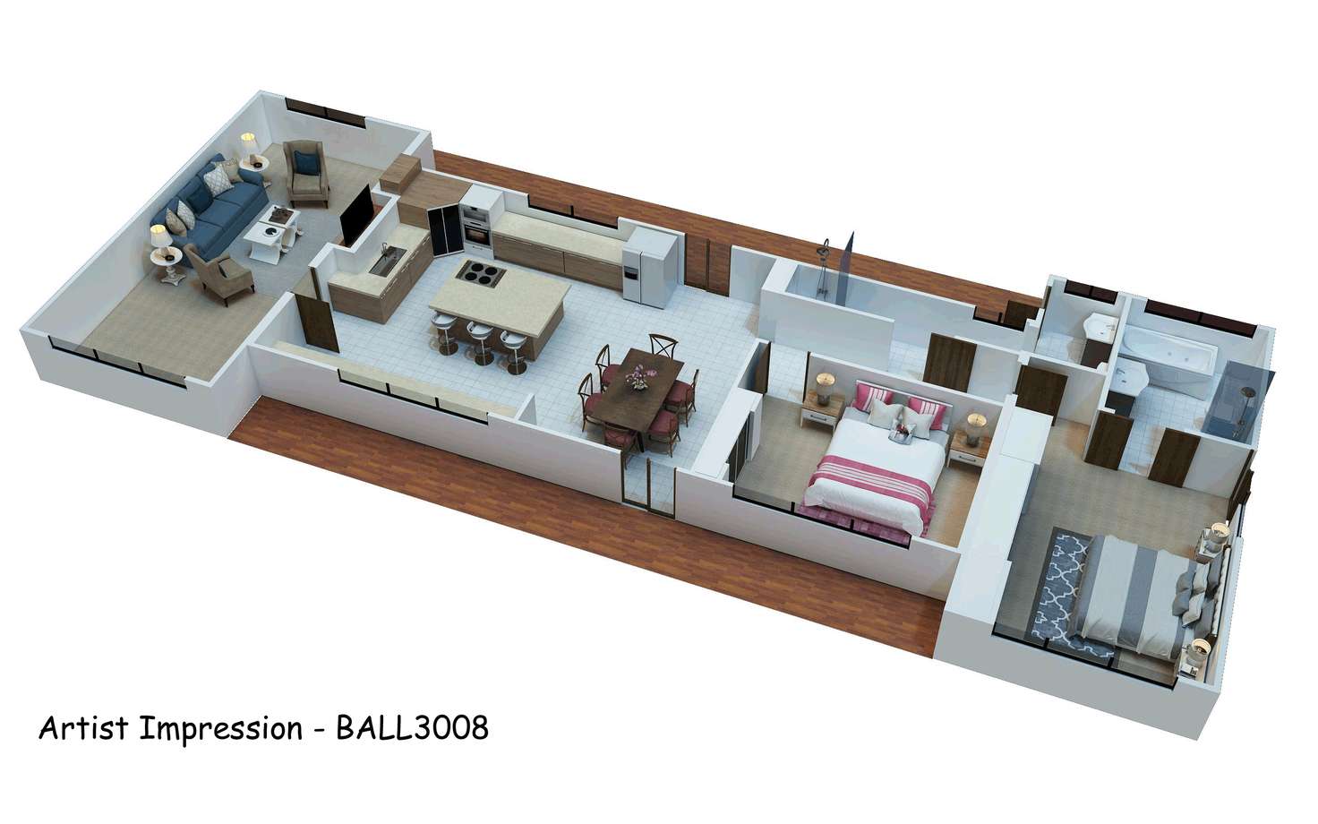 Floorplan of Homely house listing, 3008 Ballarat-Maryborough Road, Clunes VIC 3370