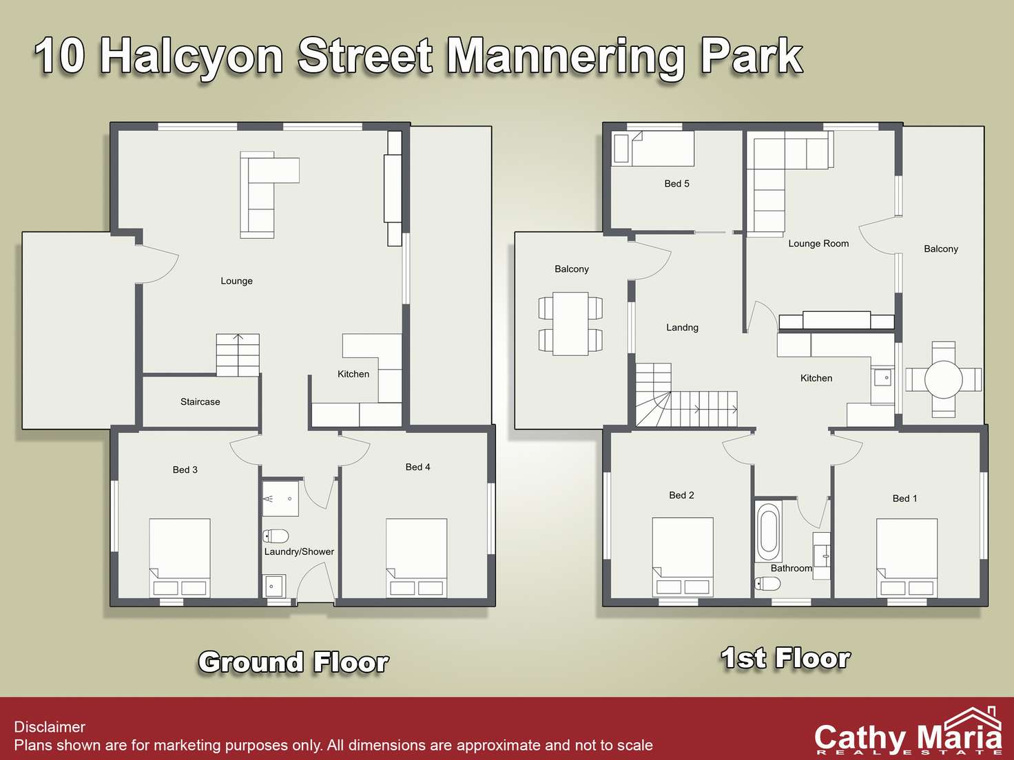 Floorplan of Homely house listing, 10 Halcyon Street, Mannering Park NSW 2259