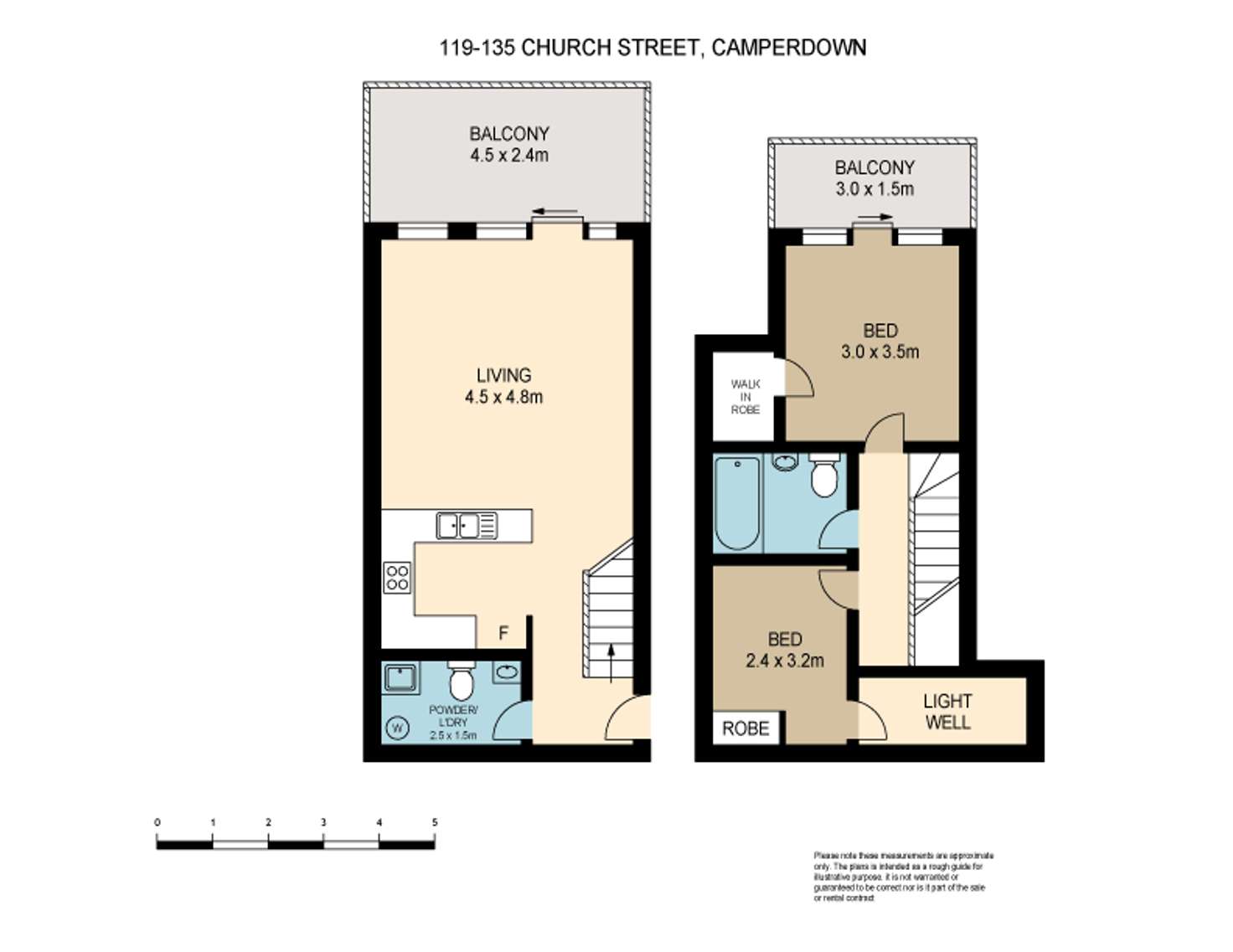 Floorplan of Homely apartment listing, 11/119-135 Church Street, Camperdown NSW 2050
