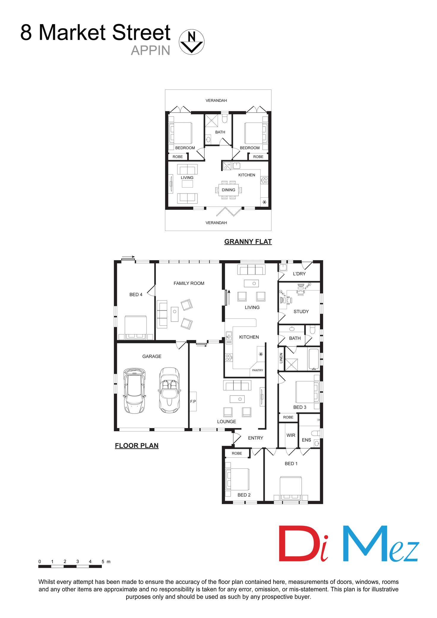 Floorplan of Homely house listing, 8 Market Street, Appin NSW 2560