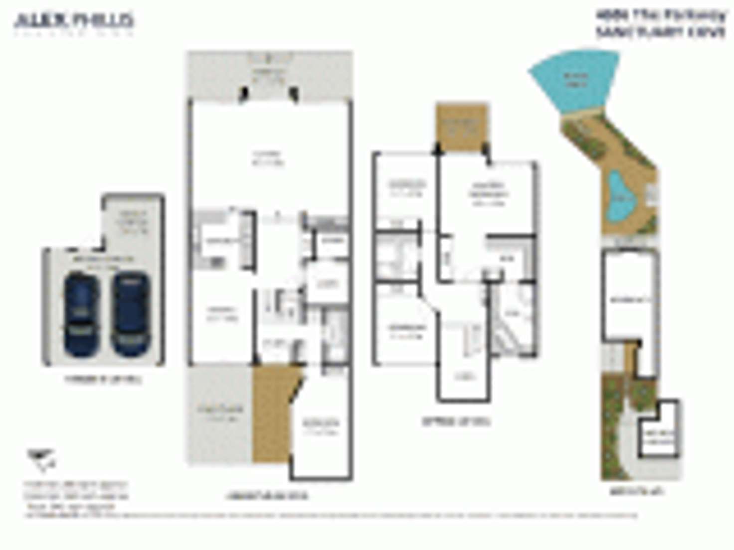 Floorplan of Homely house listing, 4686 The Parkway, Sanctuary Cove QLD 4212