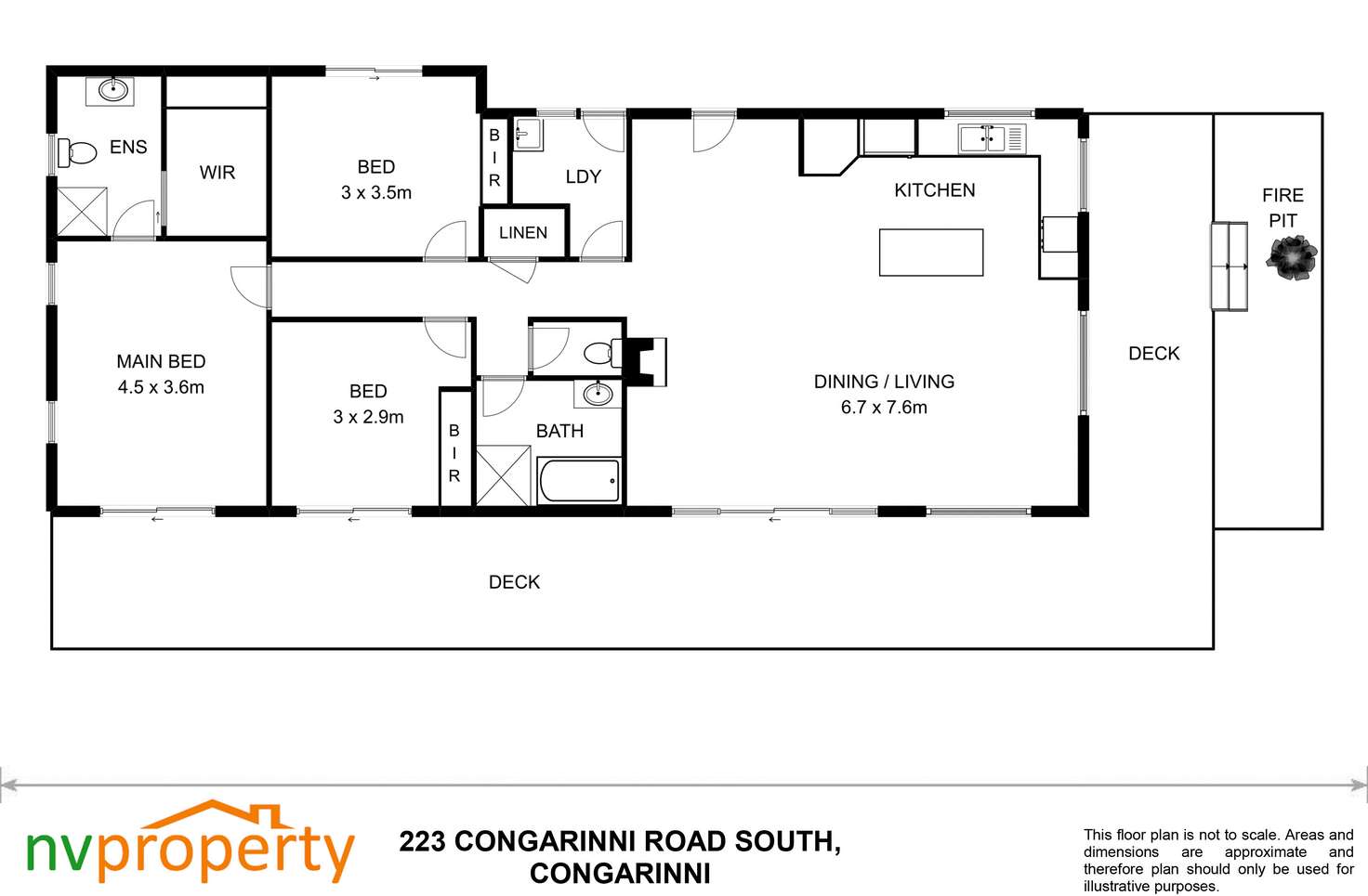 Floorplan of Homely ruralOther listing, 223 Congarinni Road South, Congarinni NSW 2447